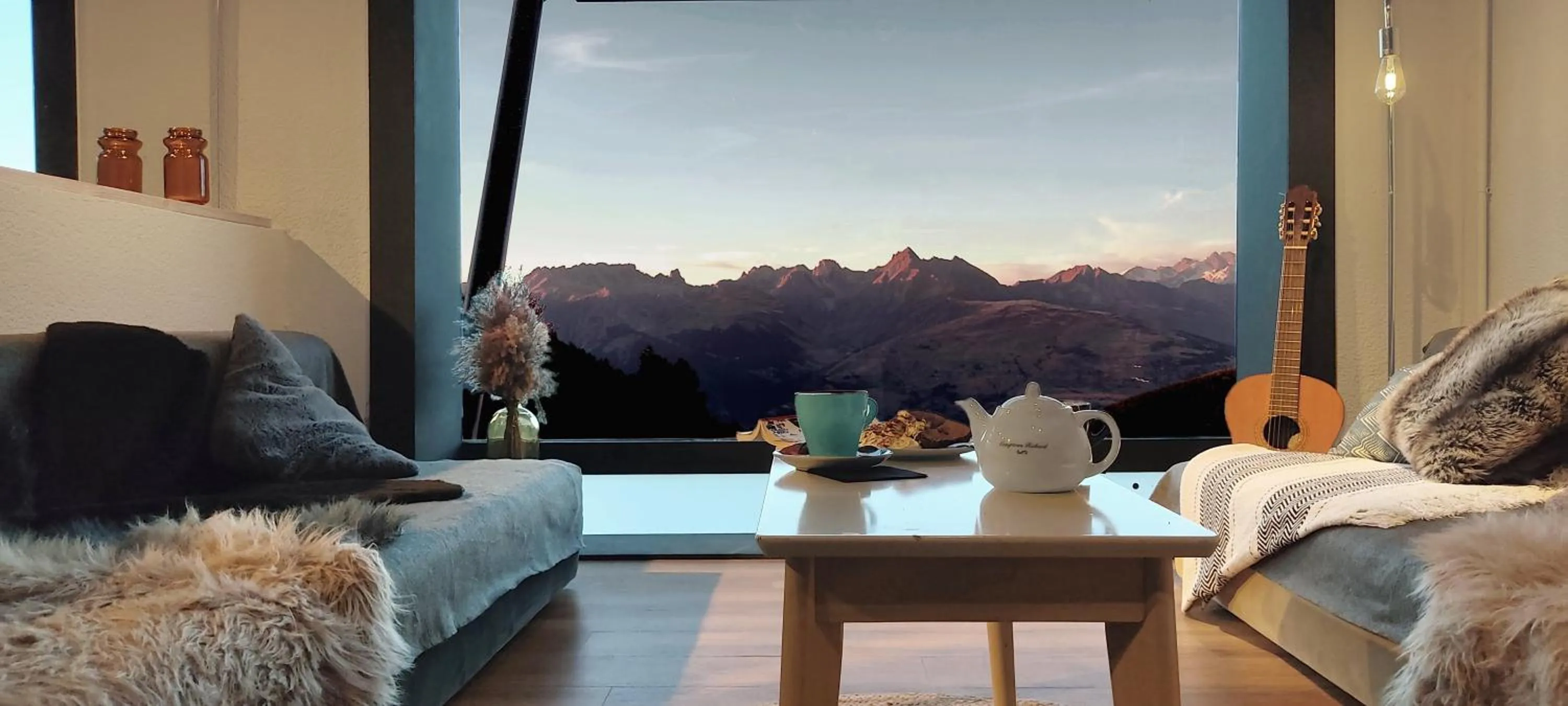 Mountain view in ho36 La Plagne