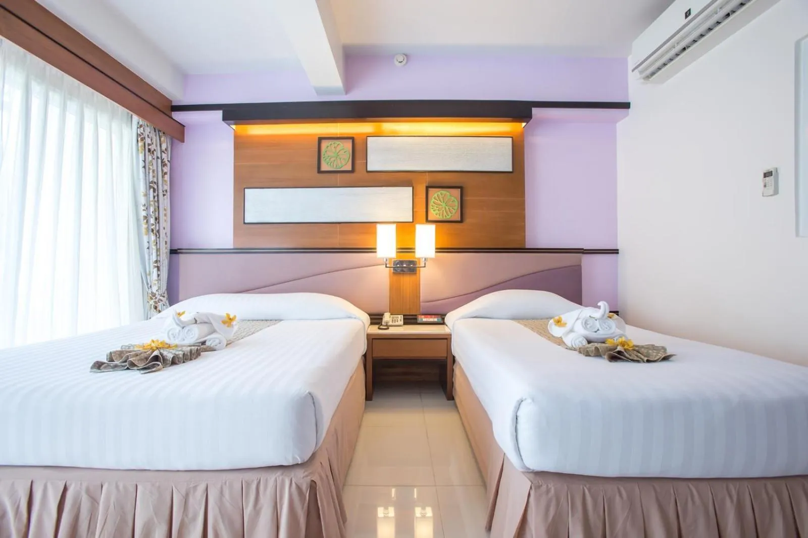 Photo of the whole room, Bed in Asia Cha-am Hotel