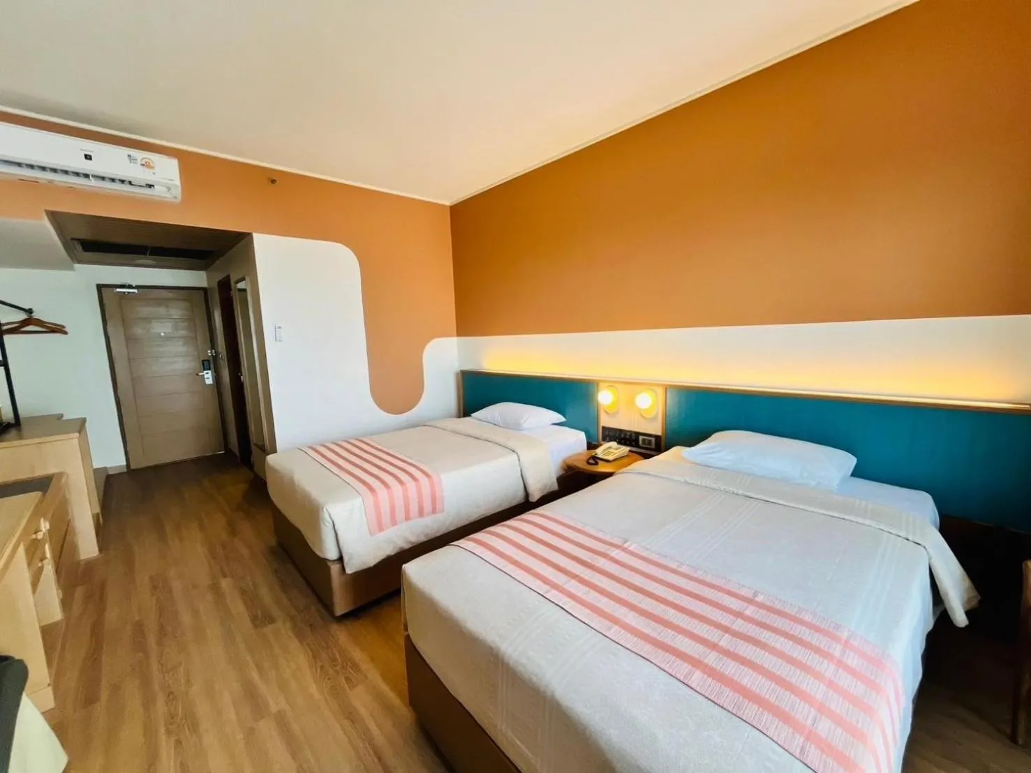 Bed in Asia Cha-am Hotel