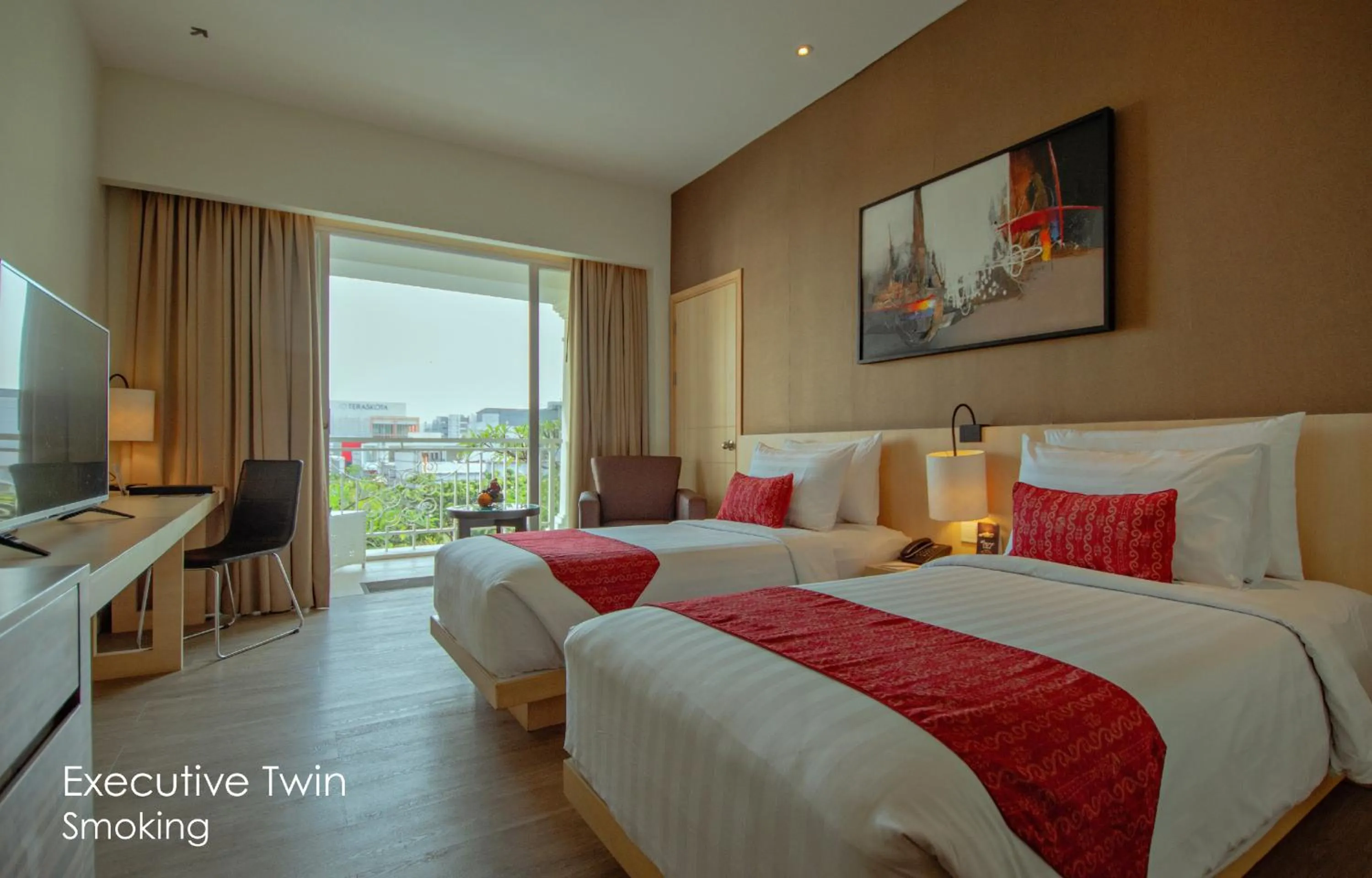 Bed in Grand Zuri BSD City