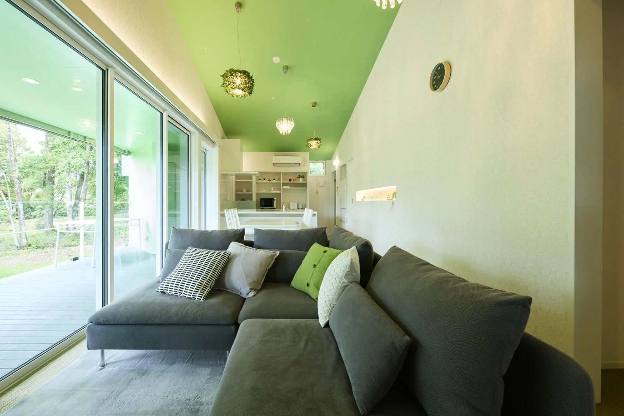 Living room in Holiday House Green Garden