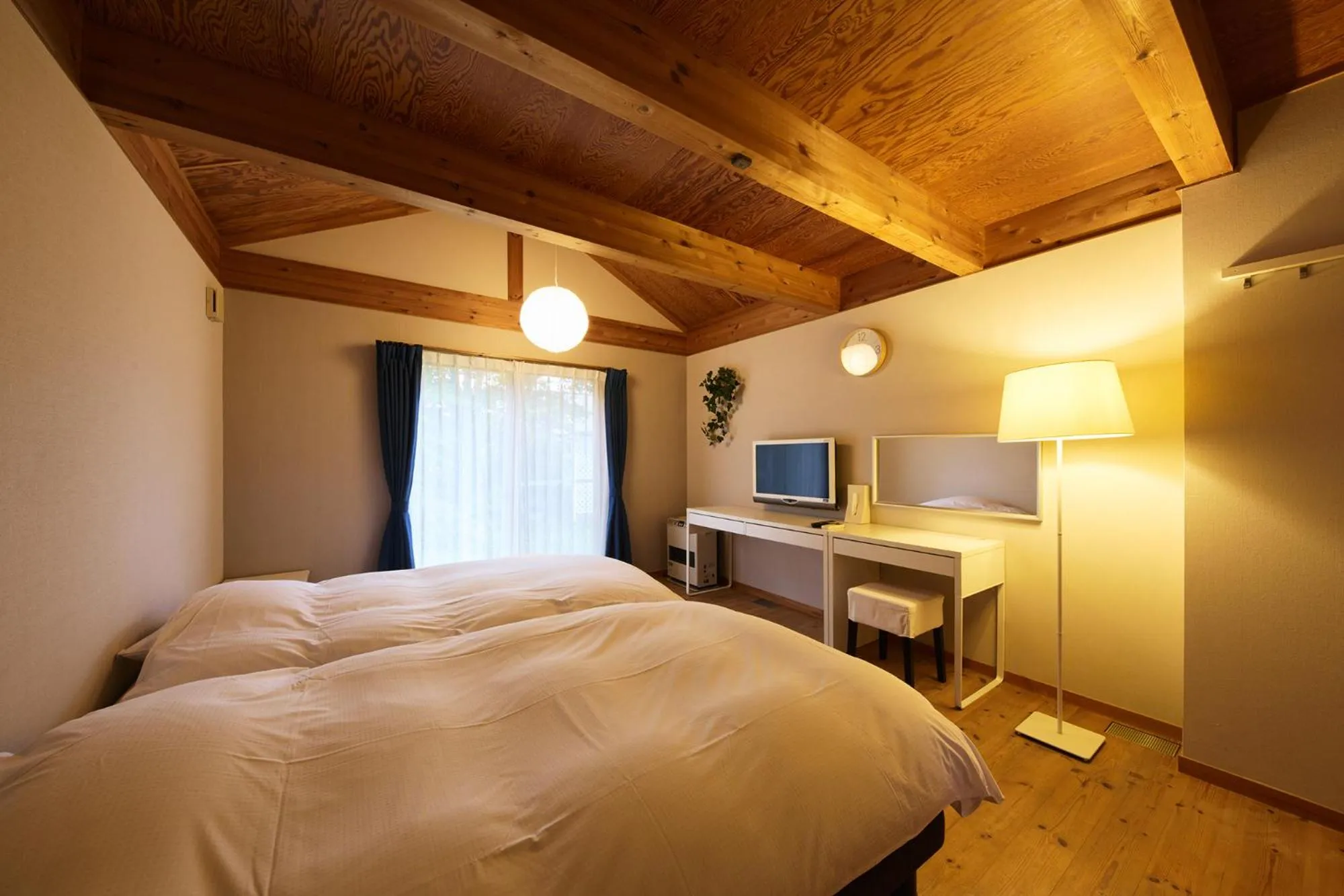 Bed in Holiday House Green Garden