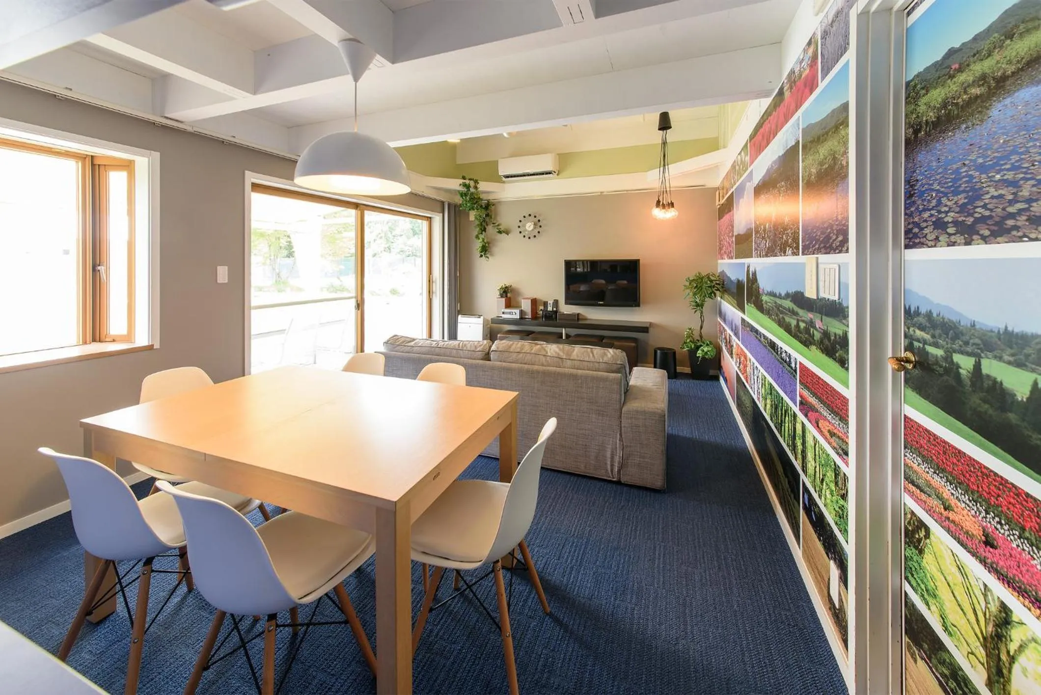 Seating area in Holiday House Green Garden