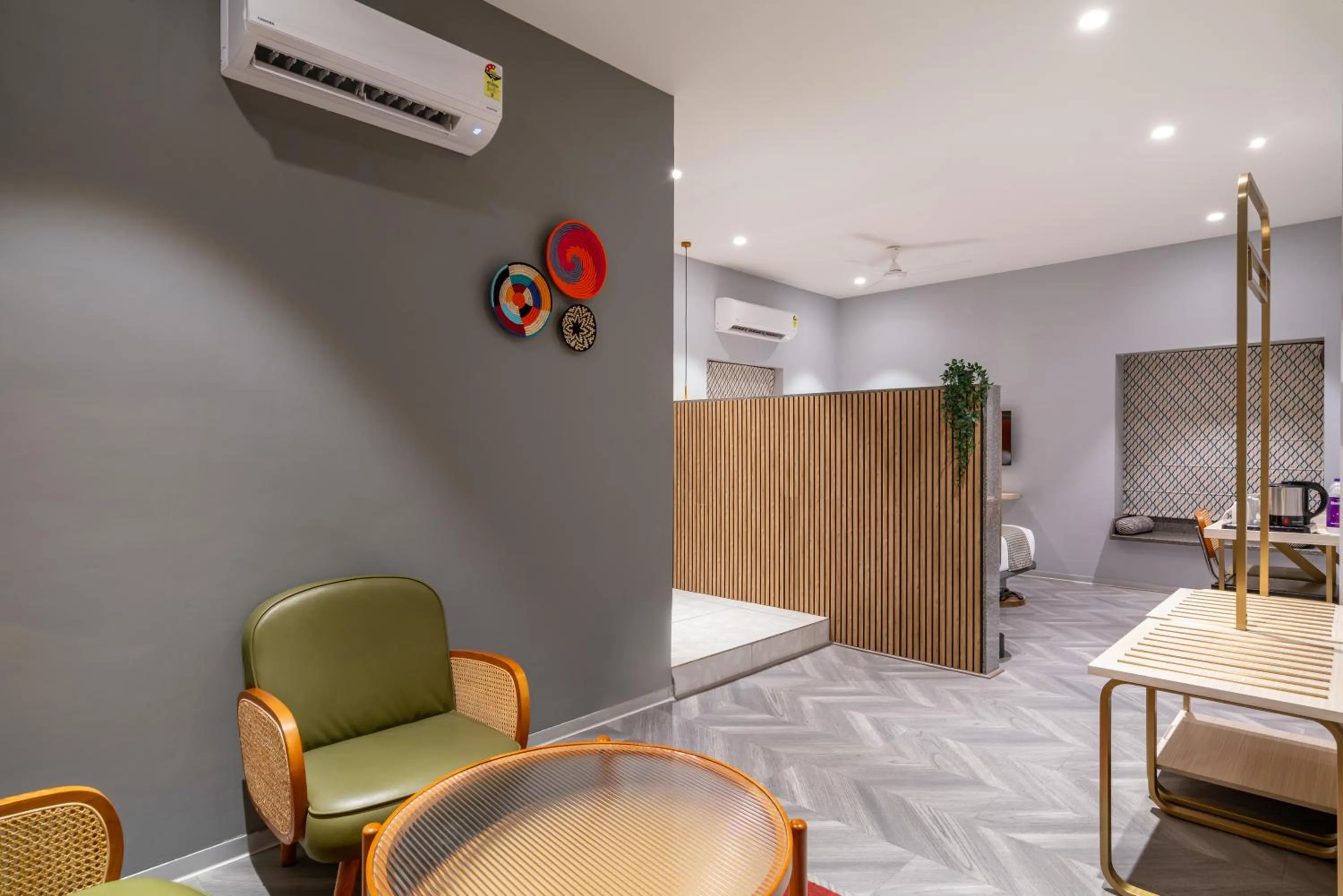 Living room in La Serene