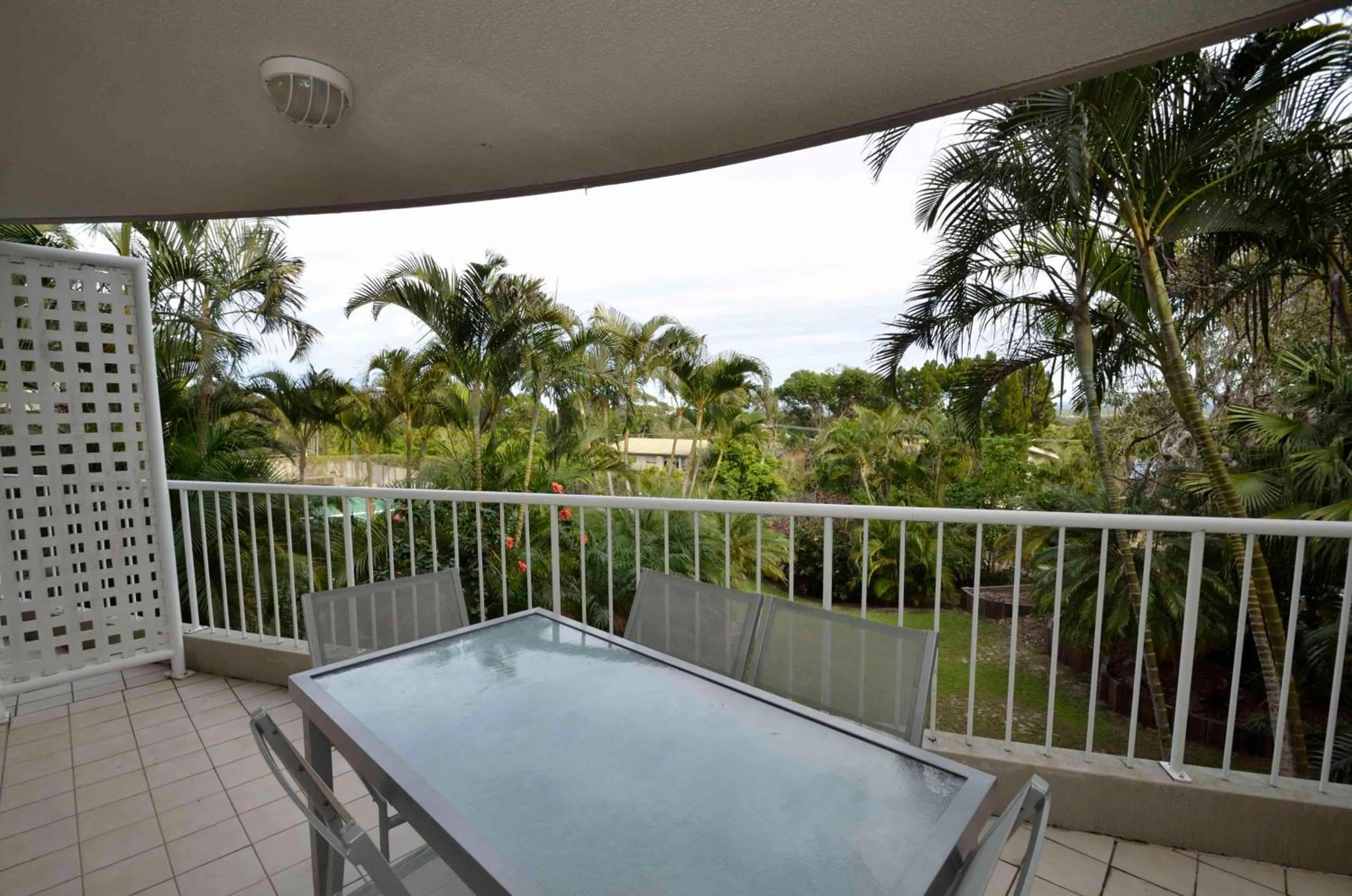 Patio in Noosa Hill Resort