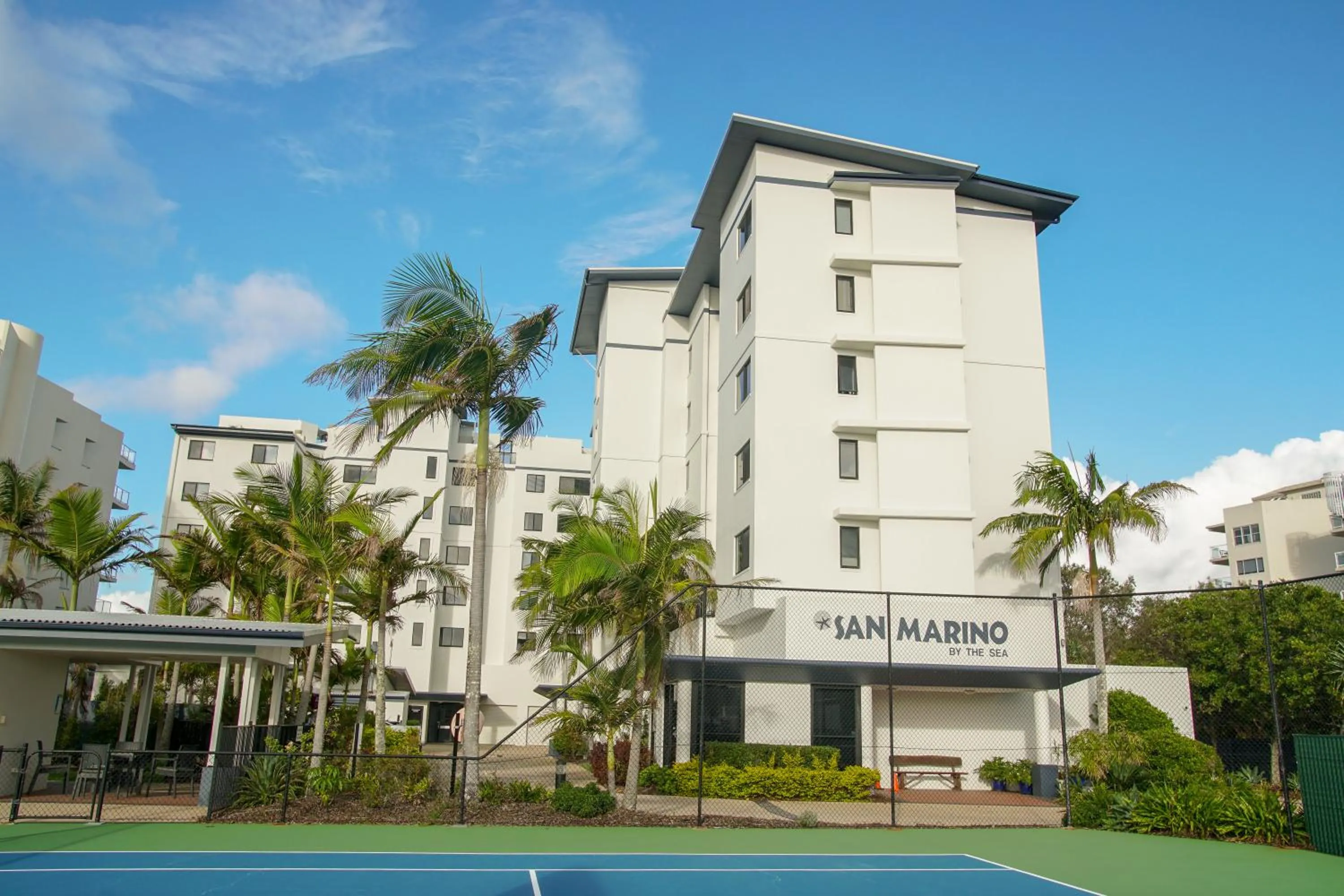 Property building in San Marino by the Sea Apartments