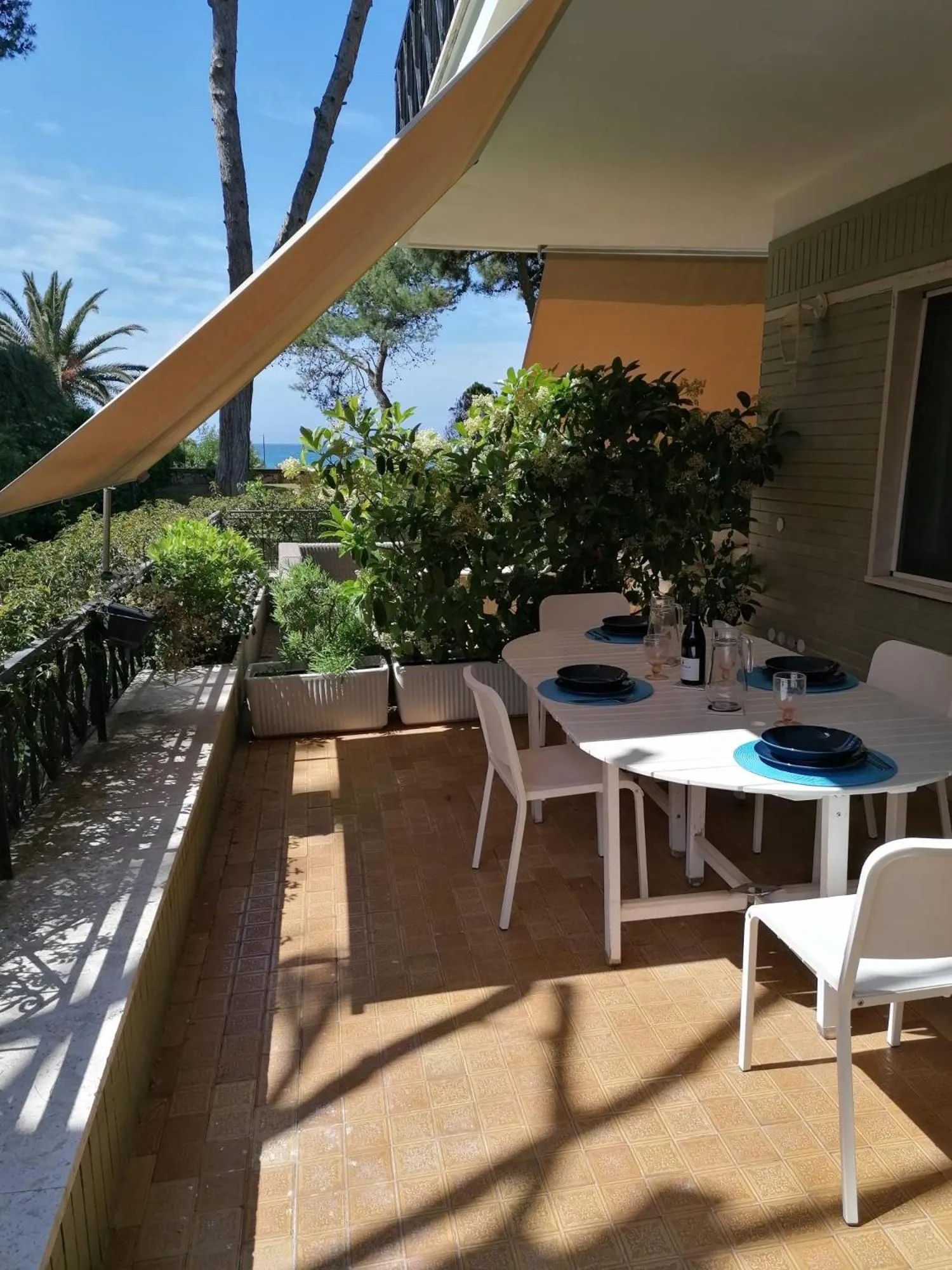 Garden in Villa Luisa B&B