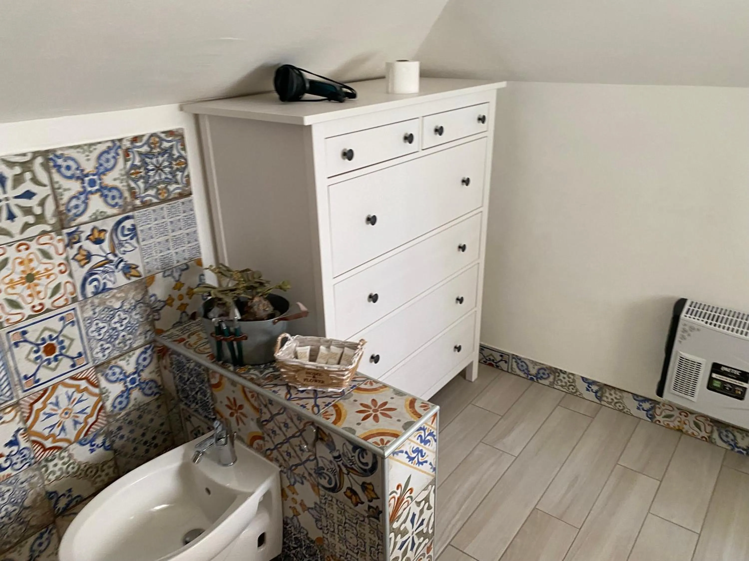 Toilet in Villa Luisa B&B