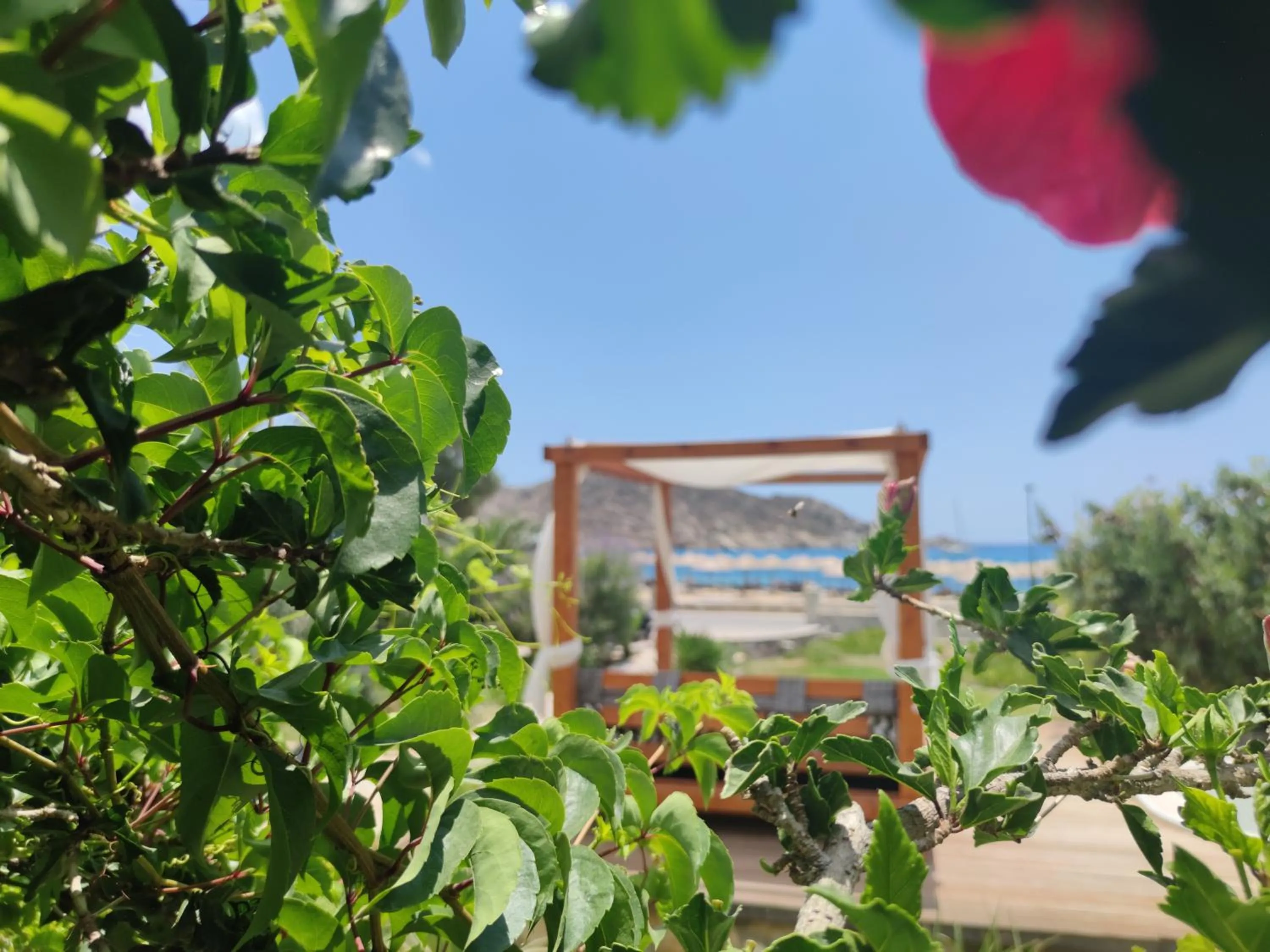 Natural landscape in Nissos Ios