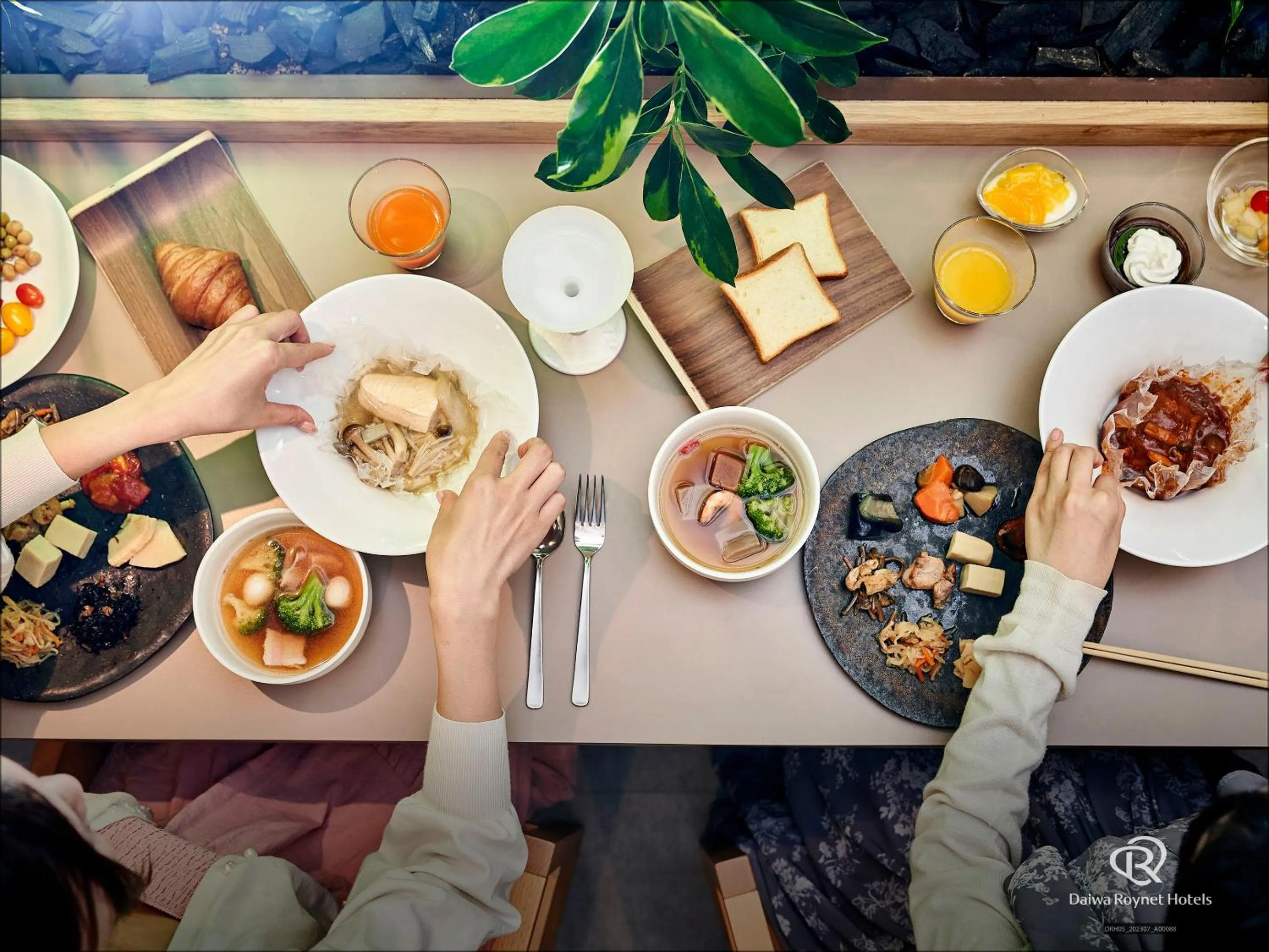 Breakfast in Daiwa Roynet Hotel Kyoto Shijo Karasuma