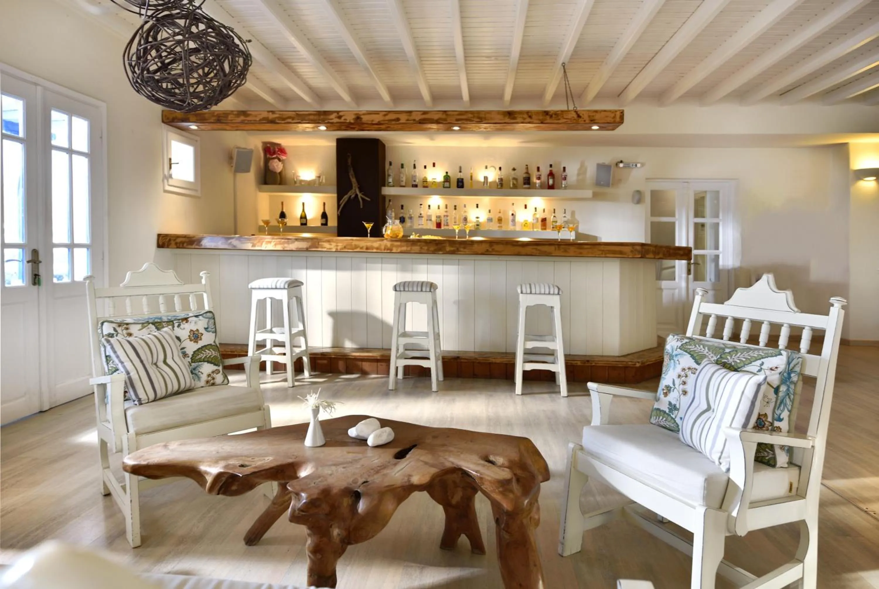 Lounge or bar in Erato Hotel Mykonos