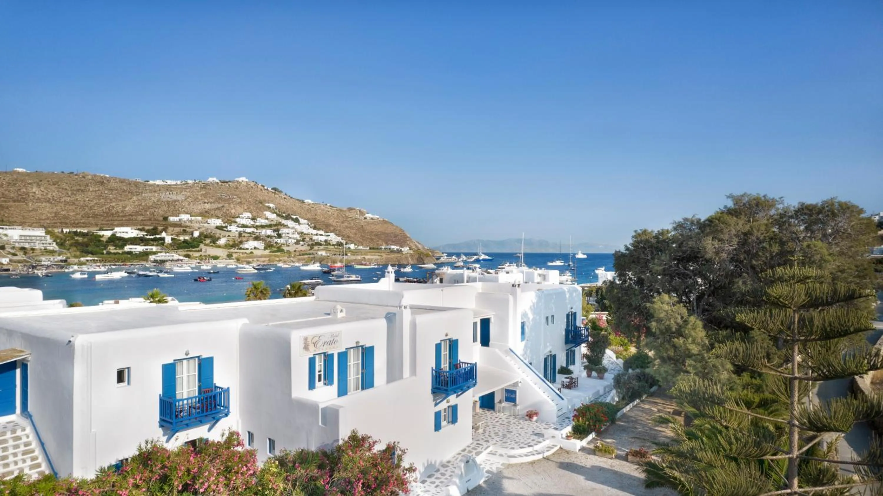 Facade/entrance in Erato Hotel Mykonos