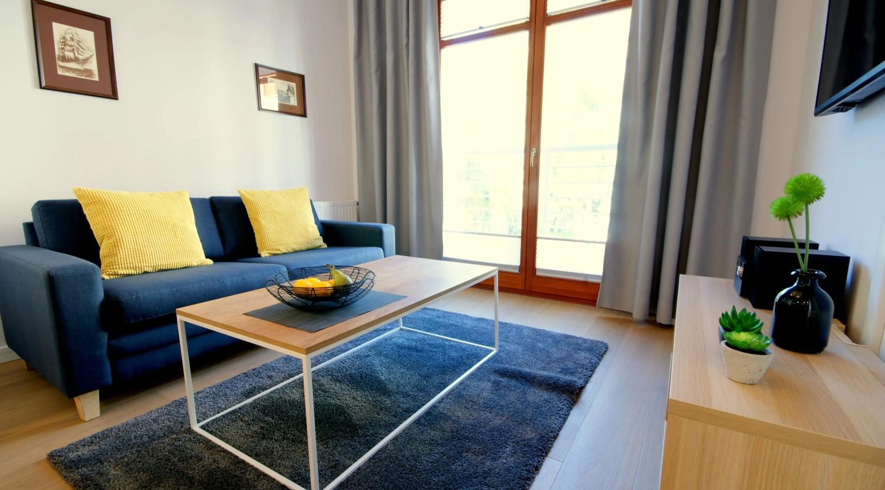 TV and multimedia in IRS ROYAL APARTMENTS Apartamenty IRS Neptun Park