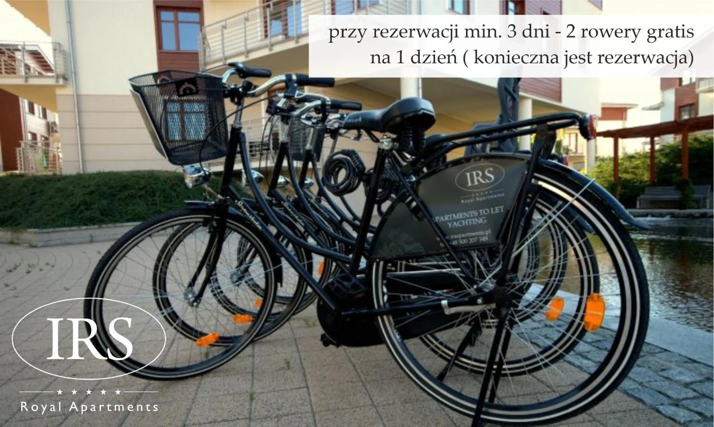 Cycling in IRS ROYAL APARTMENTS Apartamenty IRS Neptun Park