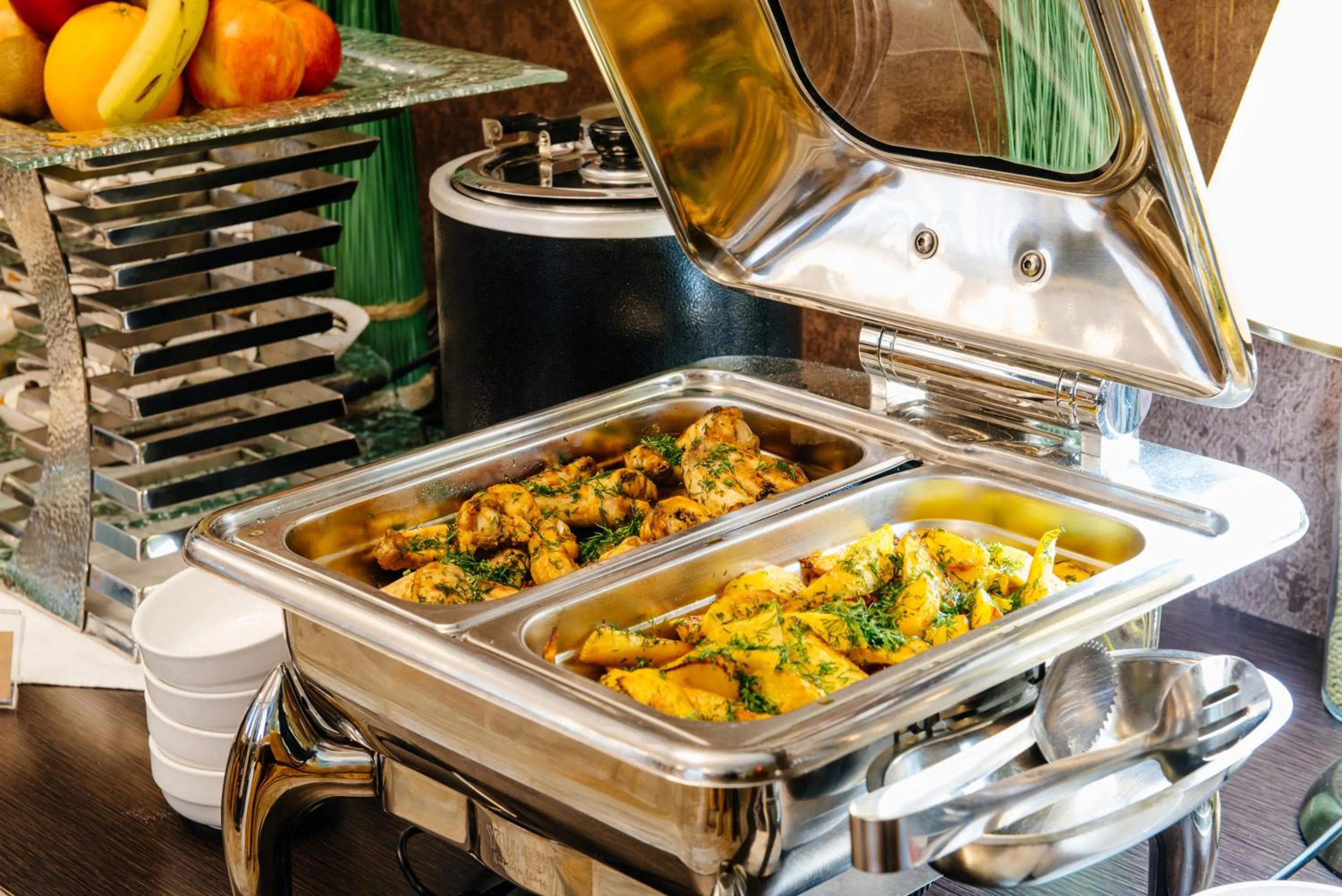 Continental breakfast in Goldman Empire