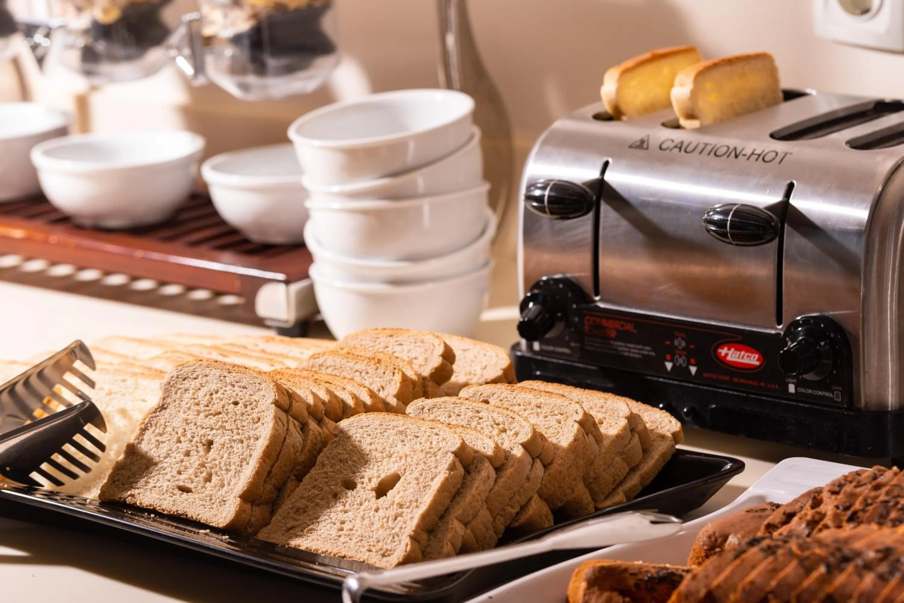 Buffet breakfast in Avalon Palace Hotel