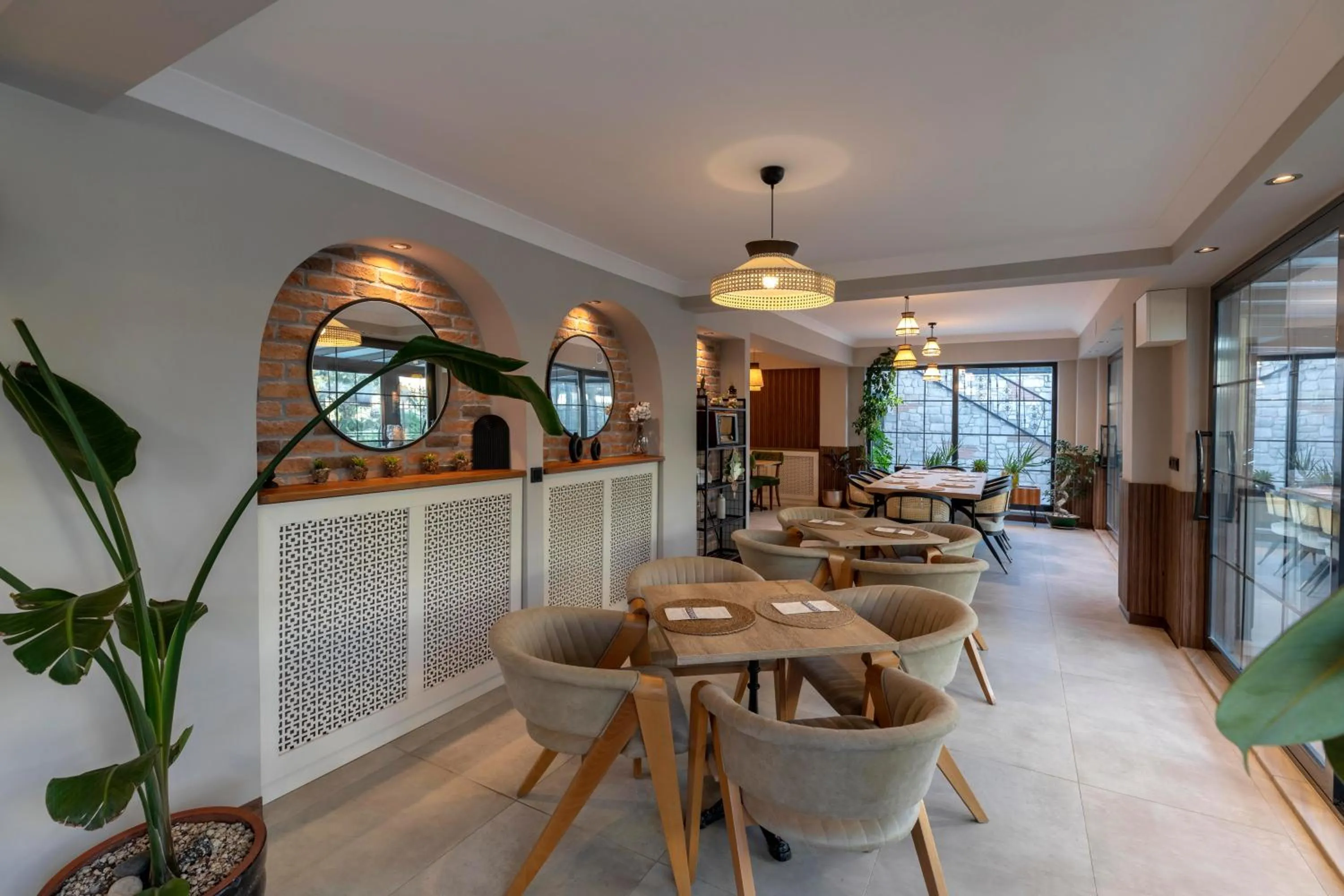 Seating area in Lagun Palas