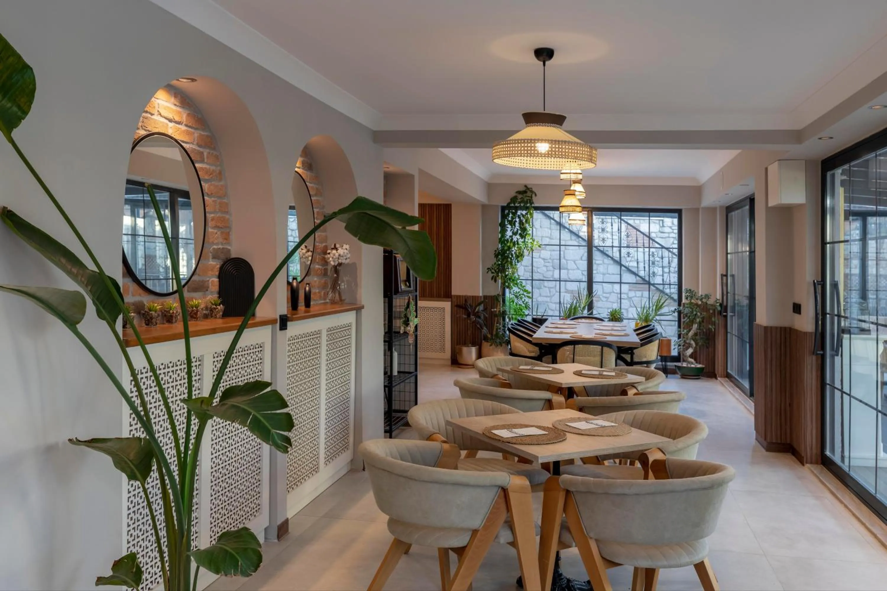 Seating area in Lagun Palas