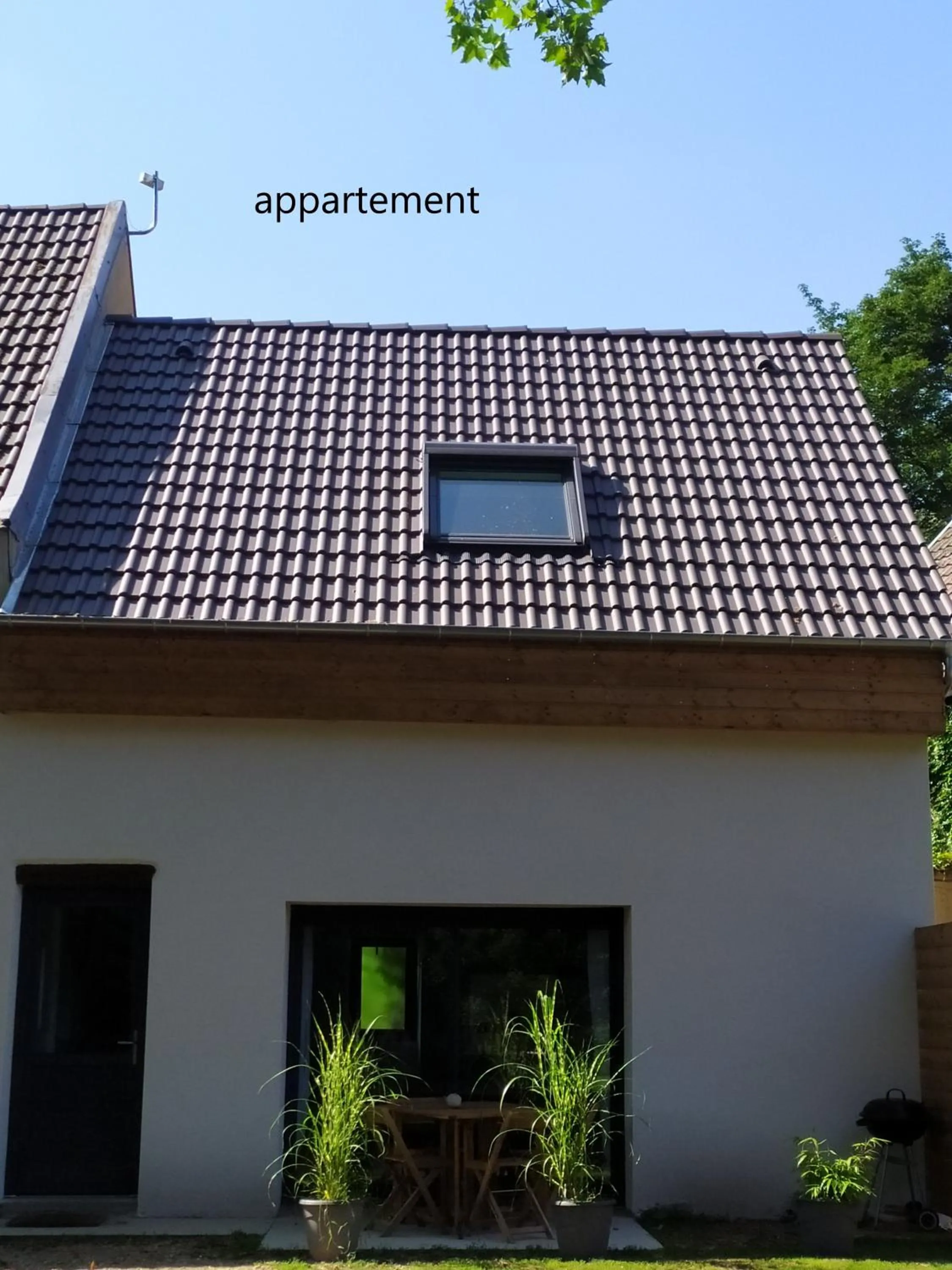 Balcony/Terrace in Calme et Volupté