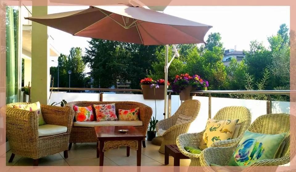 Balcony/Terrace in Hotel Monti