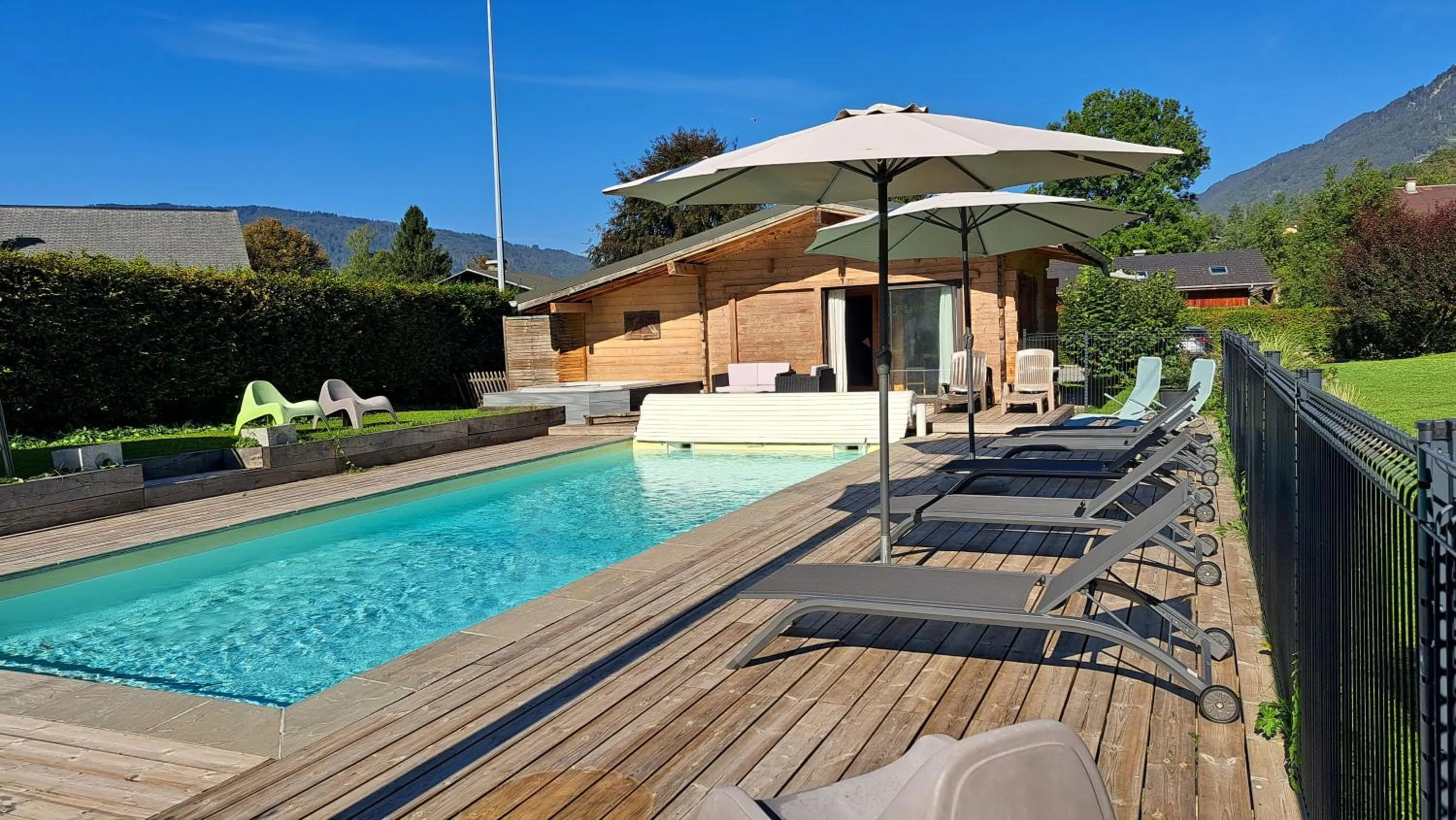 Sauna in Résidence Chalet des Granges