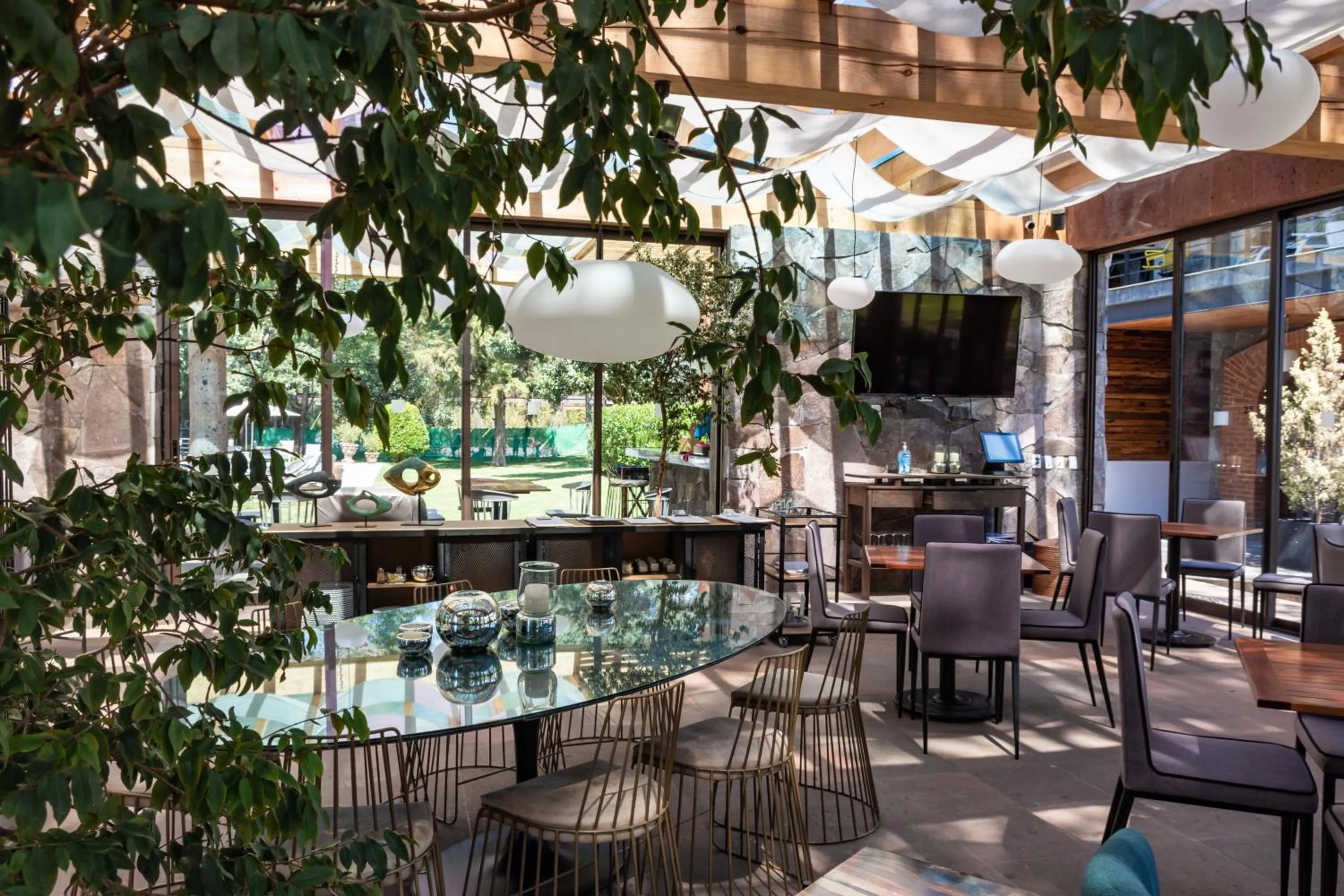 Restaurant/places to eat in Hotel Boutique Unico Avandaro