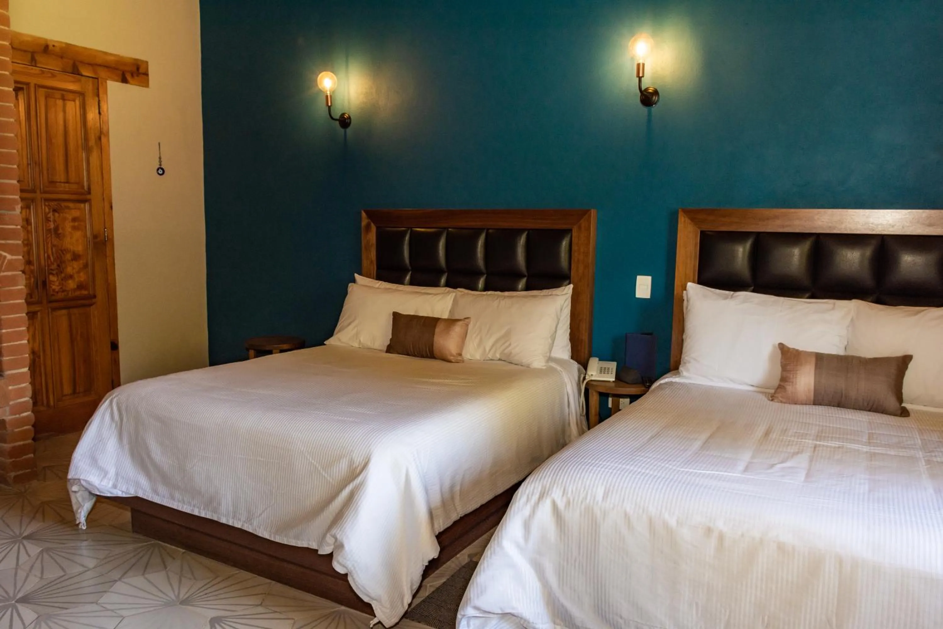 Bedroom, Bed in Hotel Boutique Unico Avandaro