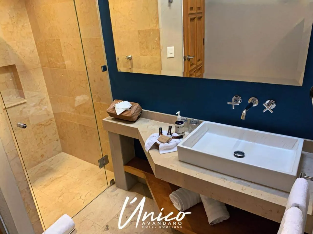 Shower in Hotel Boutique Unico Avandaro