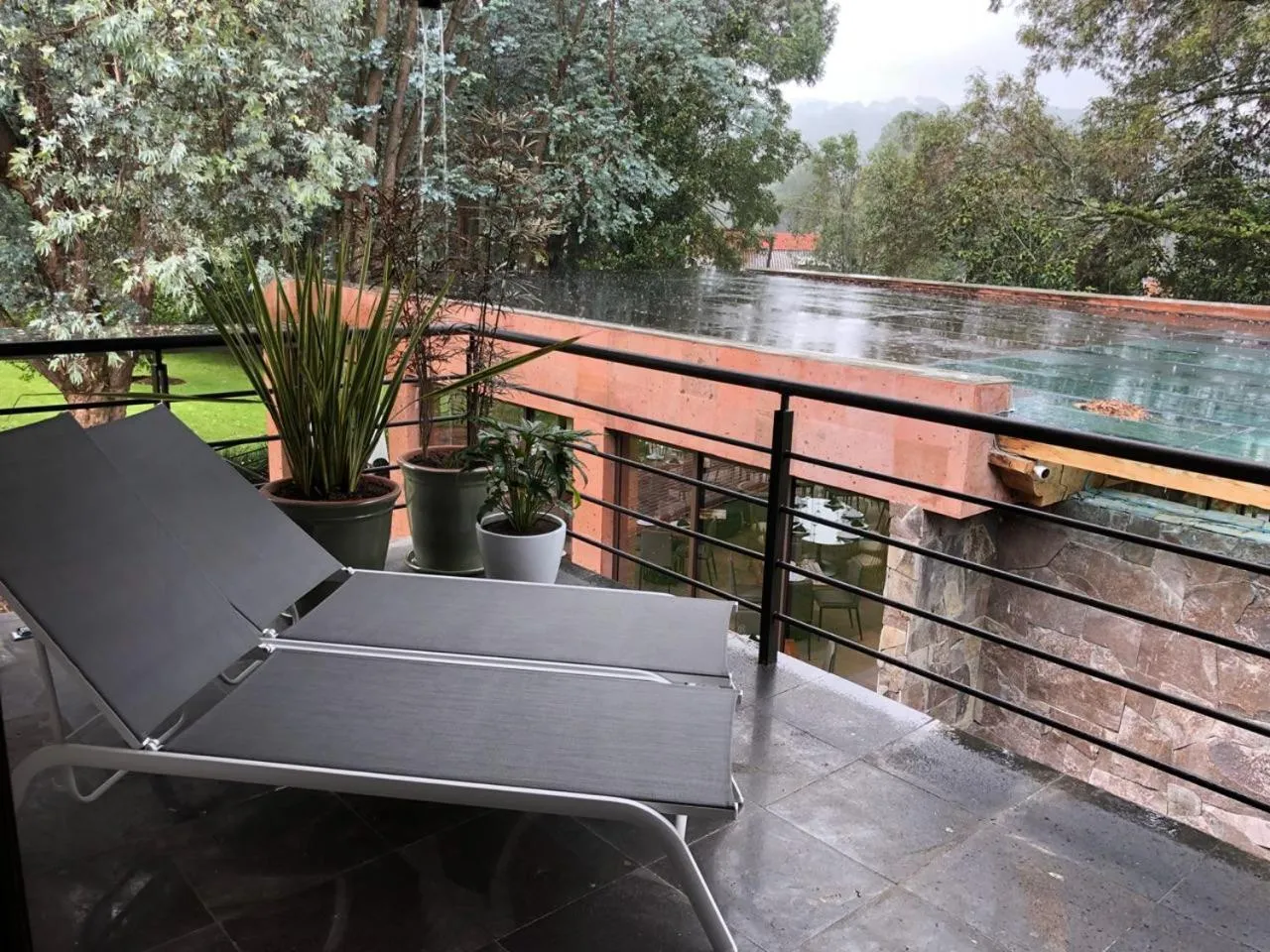 Balcony/Terrace in Hotel Boutique Unico Avandaro