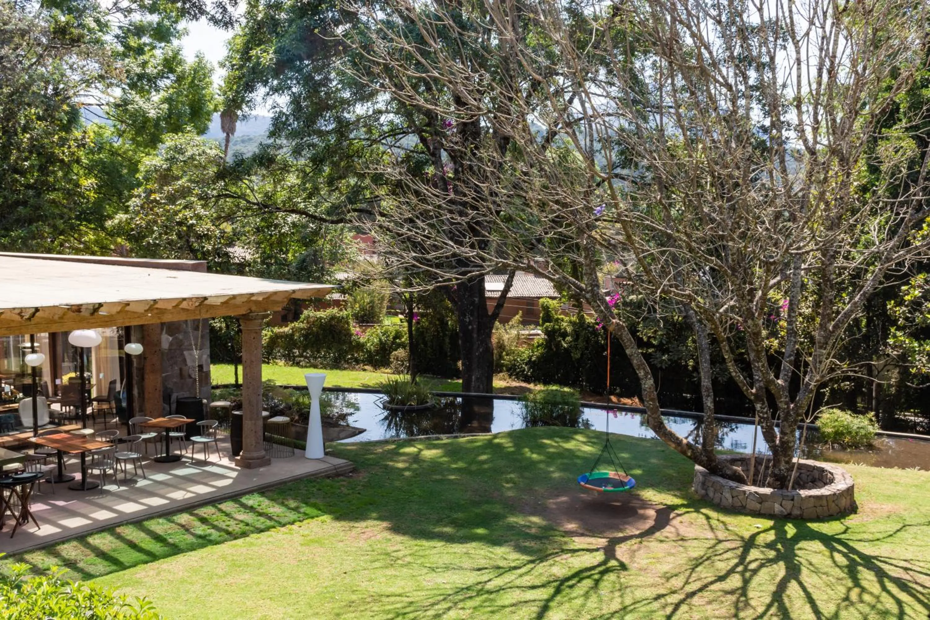 Natural landscape in Hotel Boutique Unico Avandaro