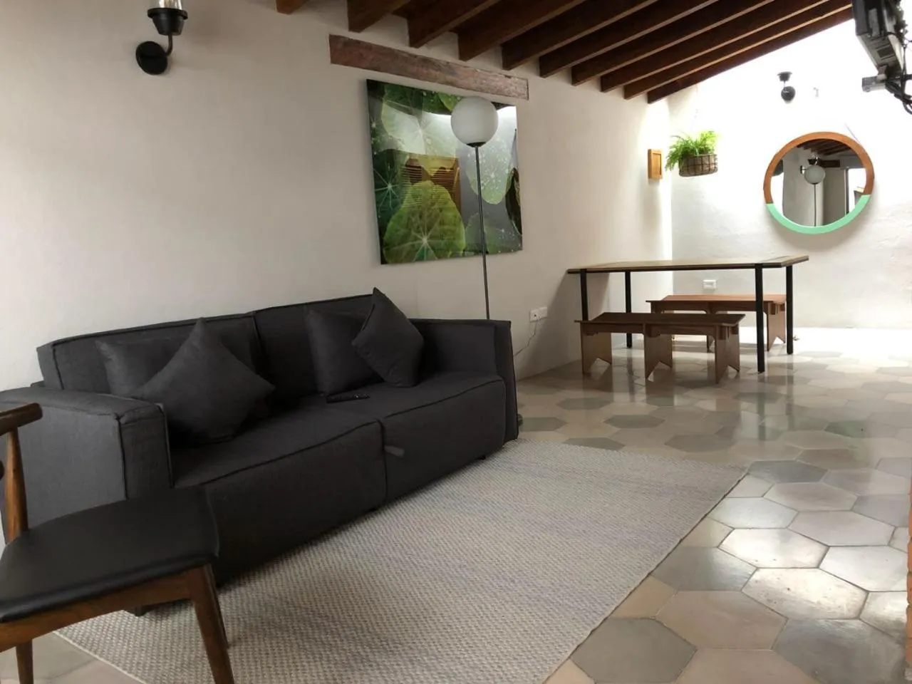 Seating area in Hotel Boutique Unico Avandaro