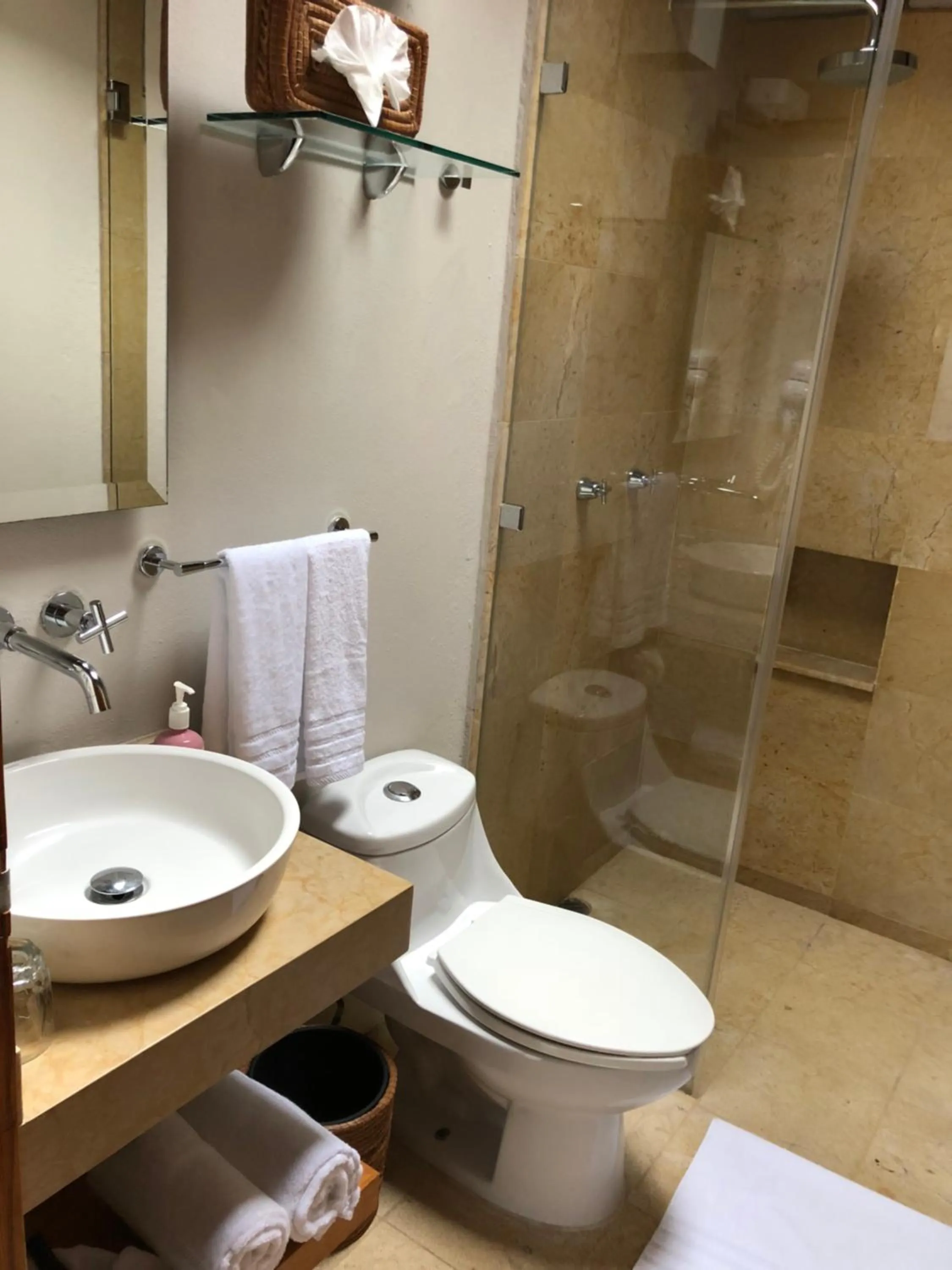 Shower in Hotel Boutique Unico Avandaro
