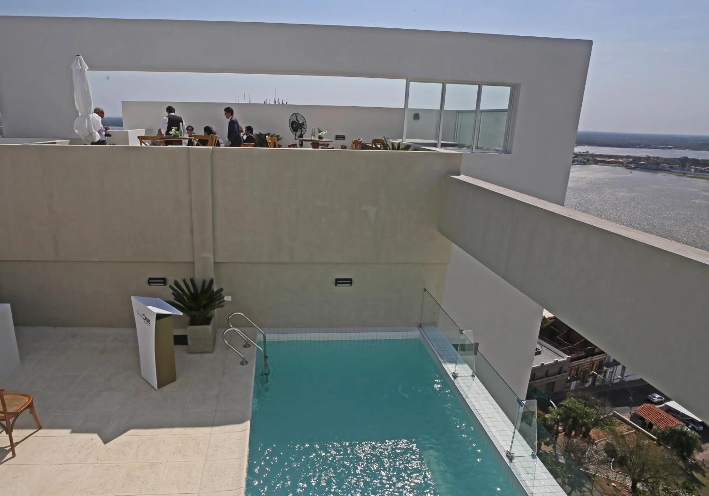 Balcony/Terrace in Asuncion Rent Suites Centro