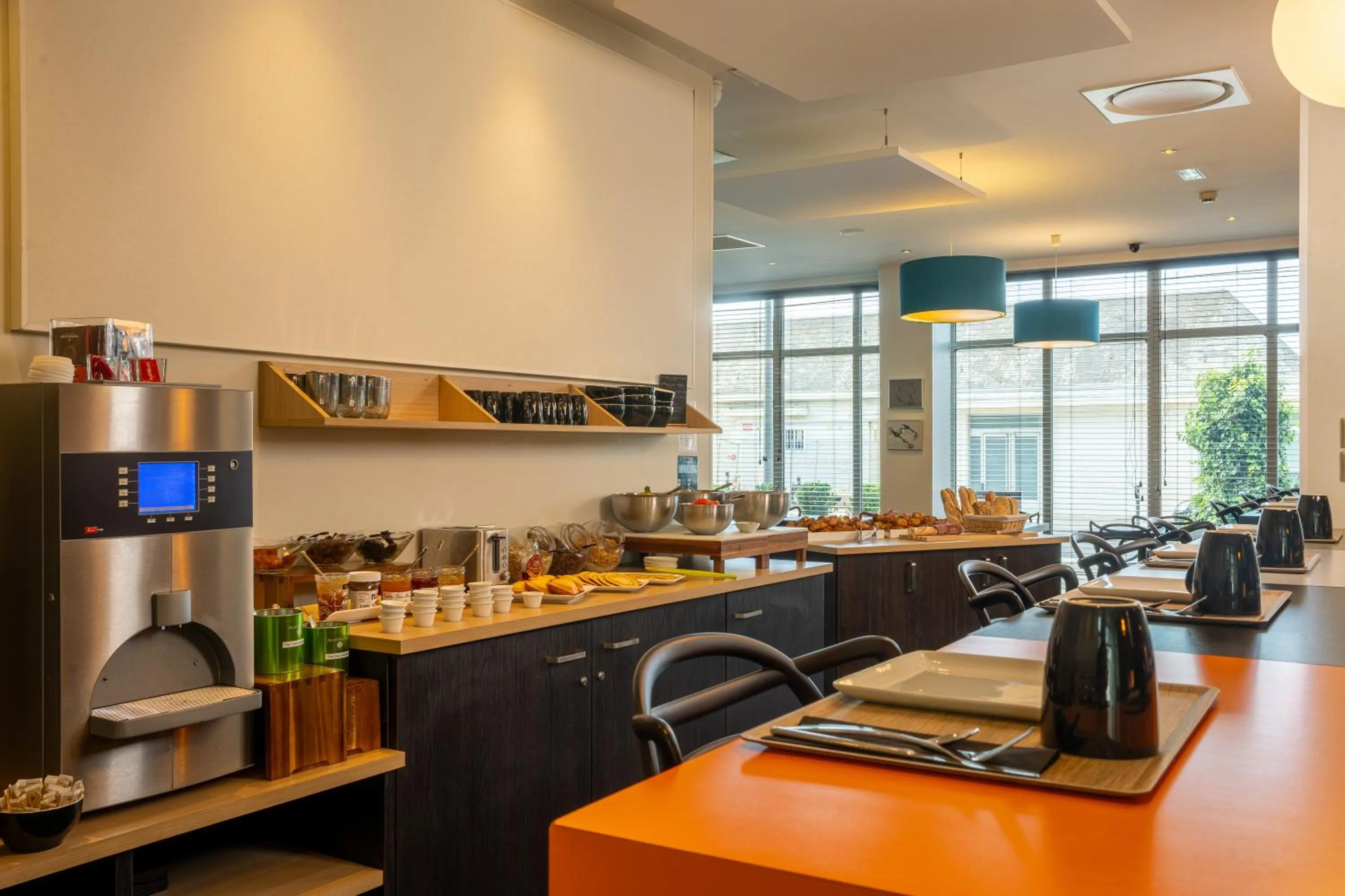 Buffet breakfast in ibis Styles Saumur Gare Centre