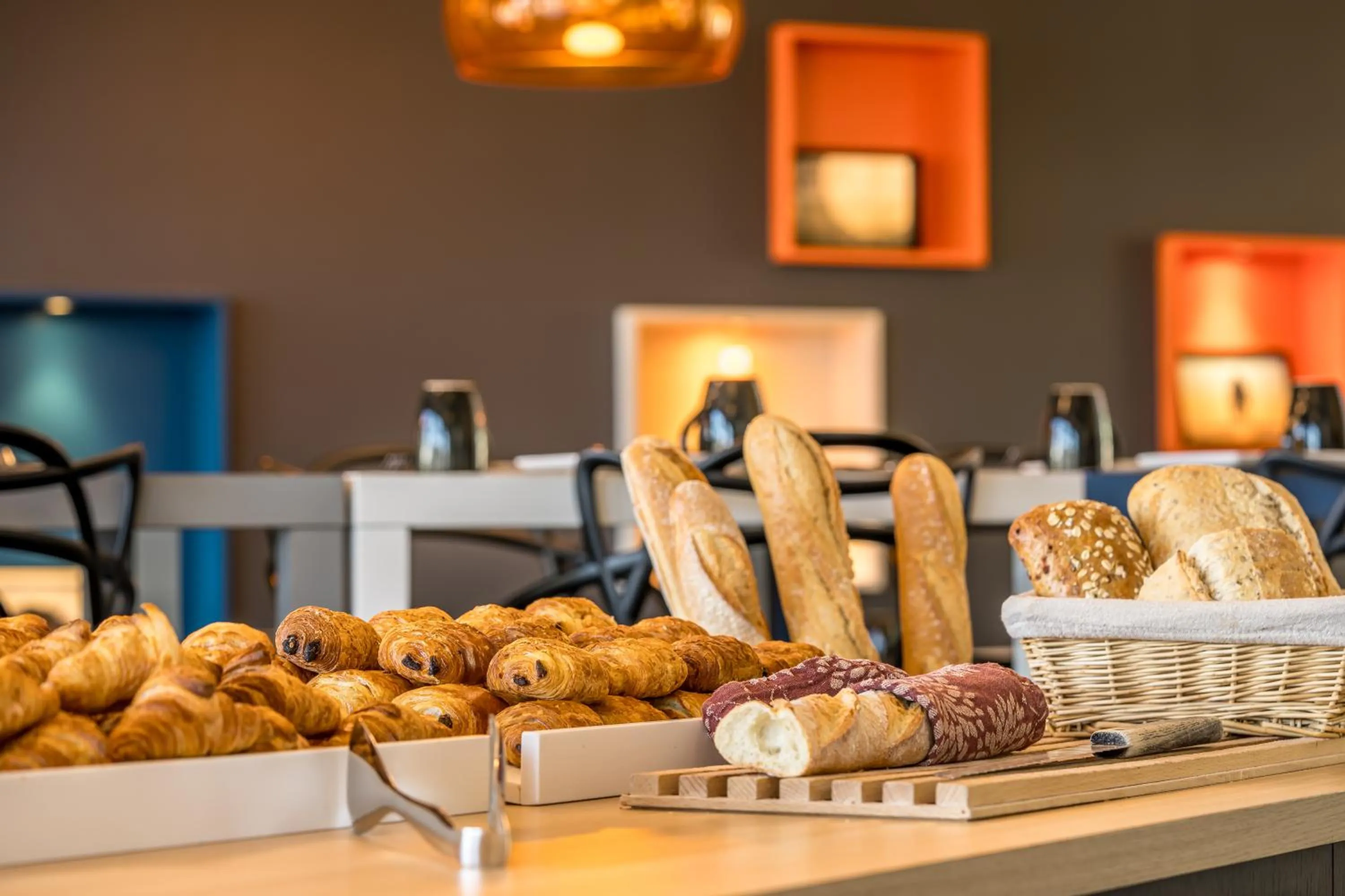 Breakfast in ibis Styles Saumur Gare Centre