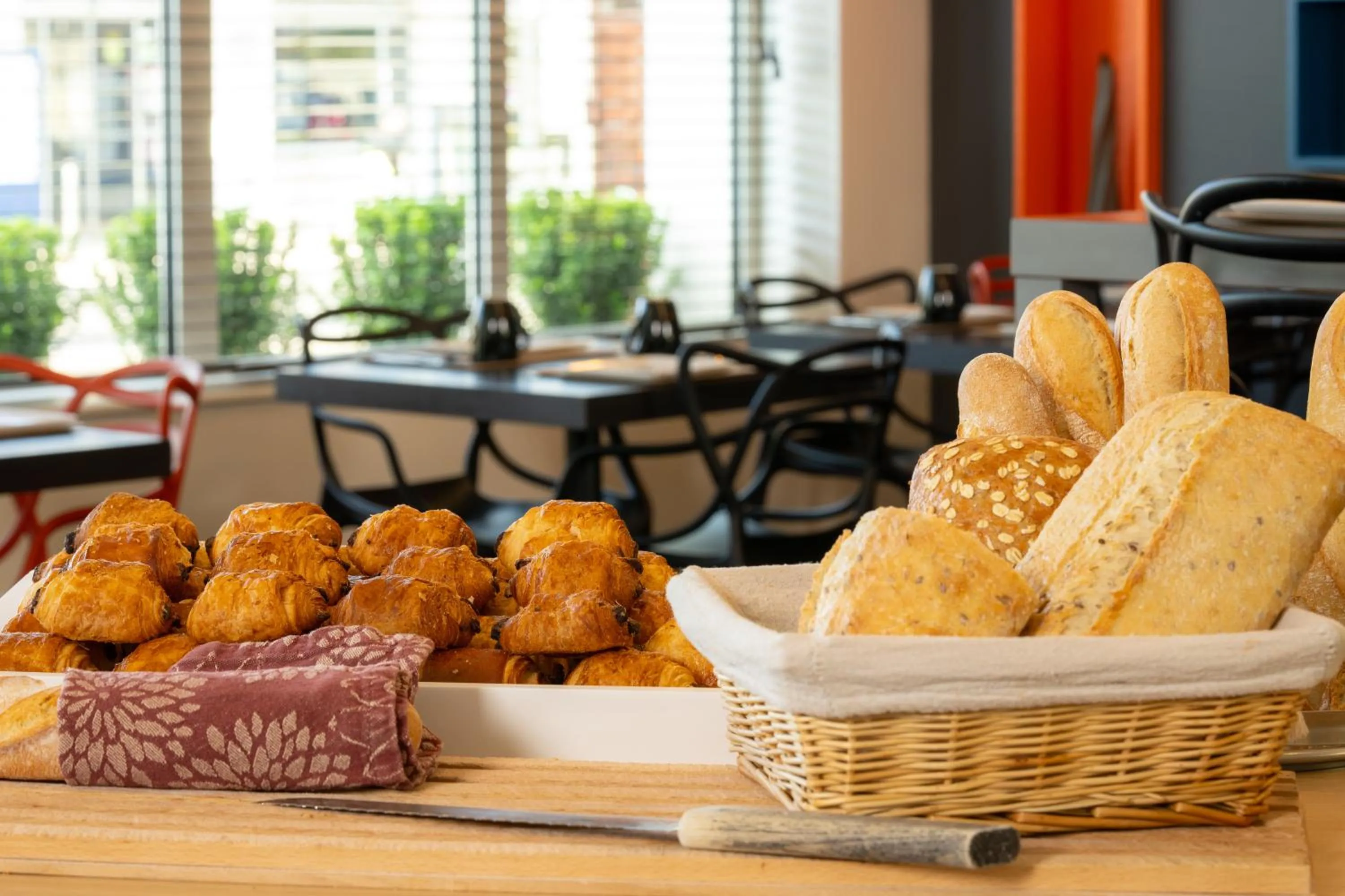 Buffet breakfast in ibis Styles Saumur Gare Centre