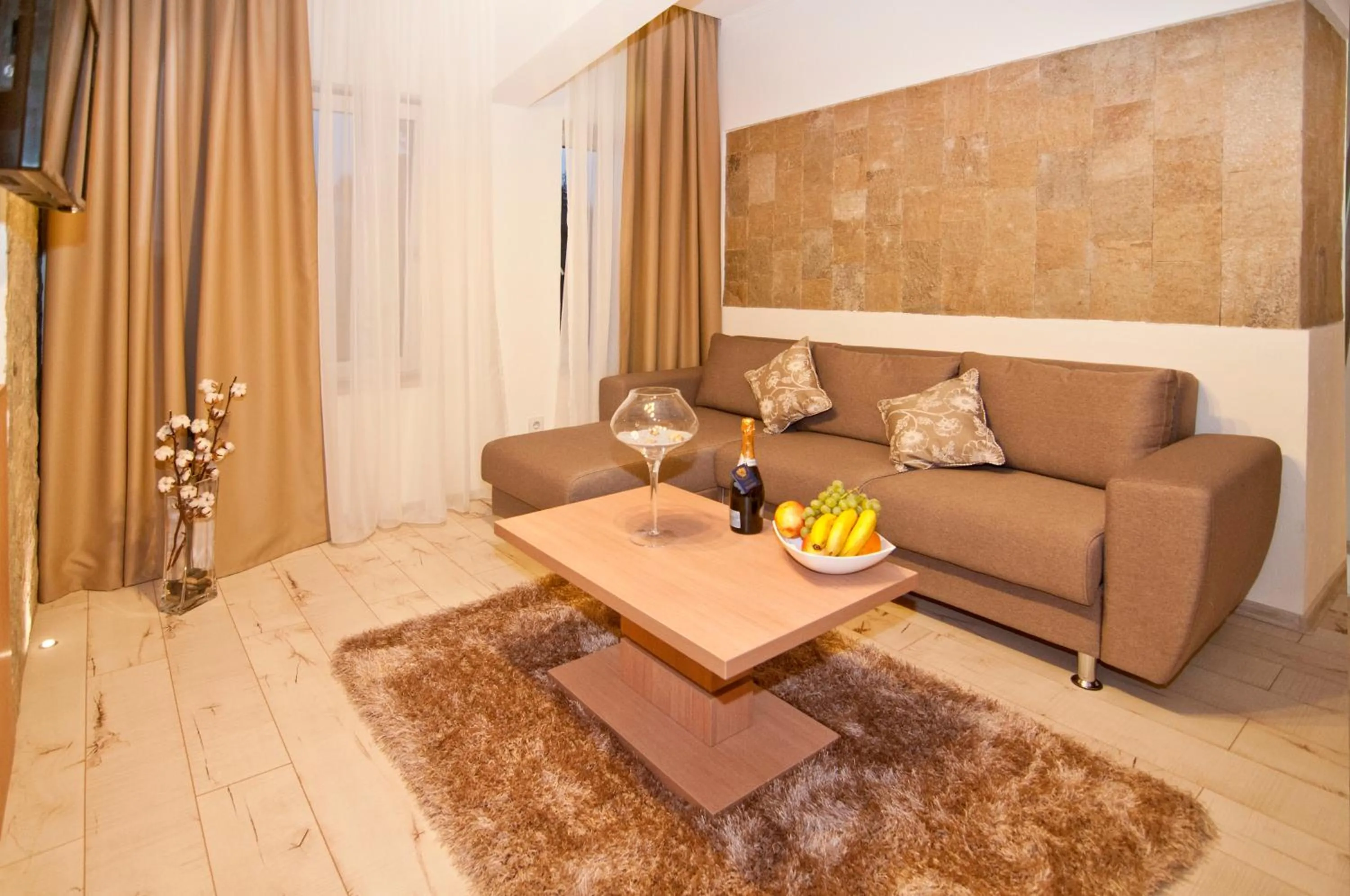 Seating area in Hotel Confort