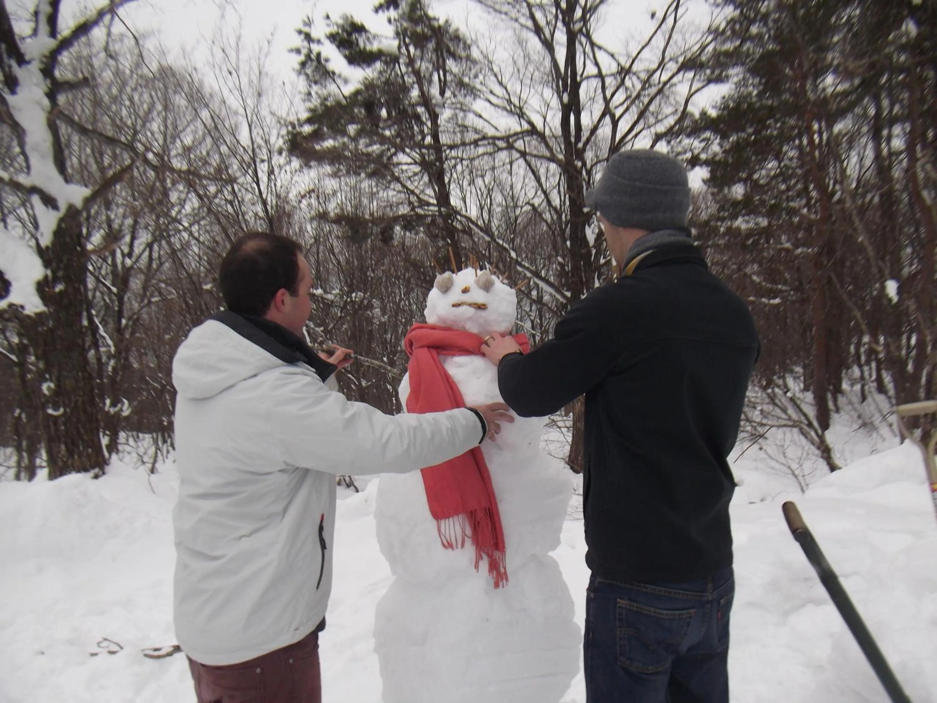 People in Pension Green Lake