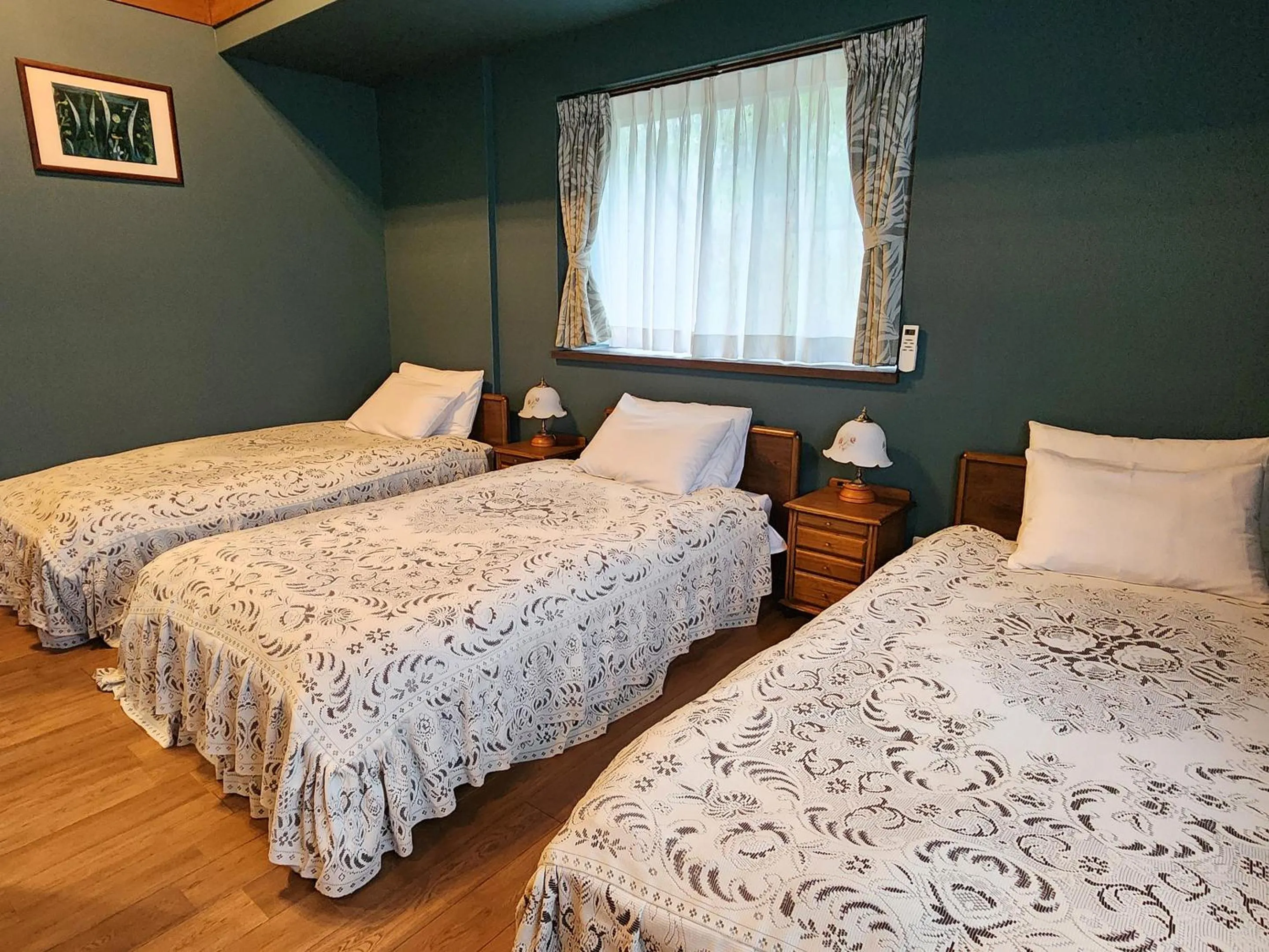 Bedroom, Bed in Pension Green Lake