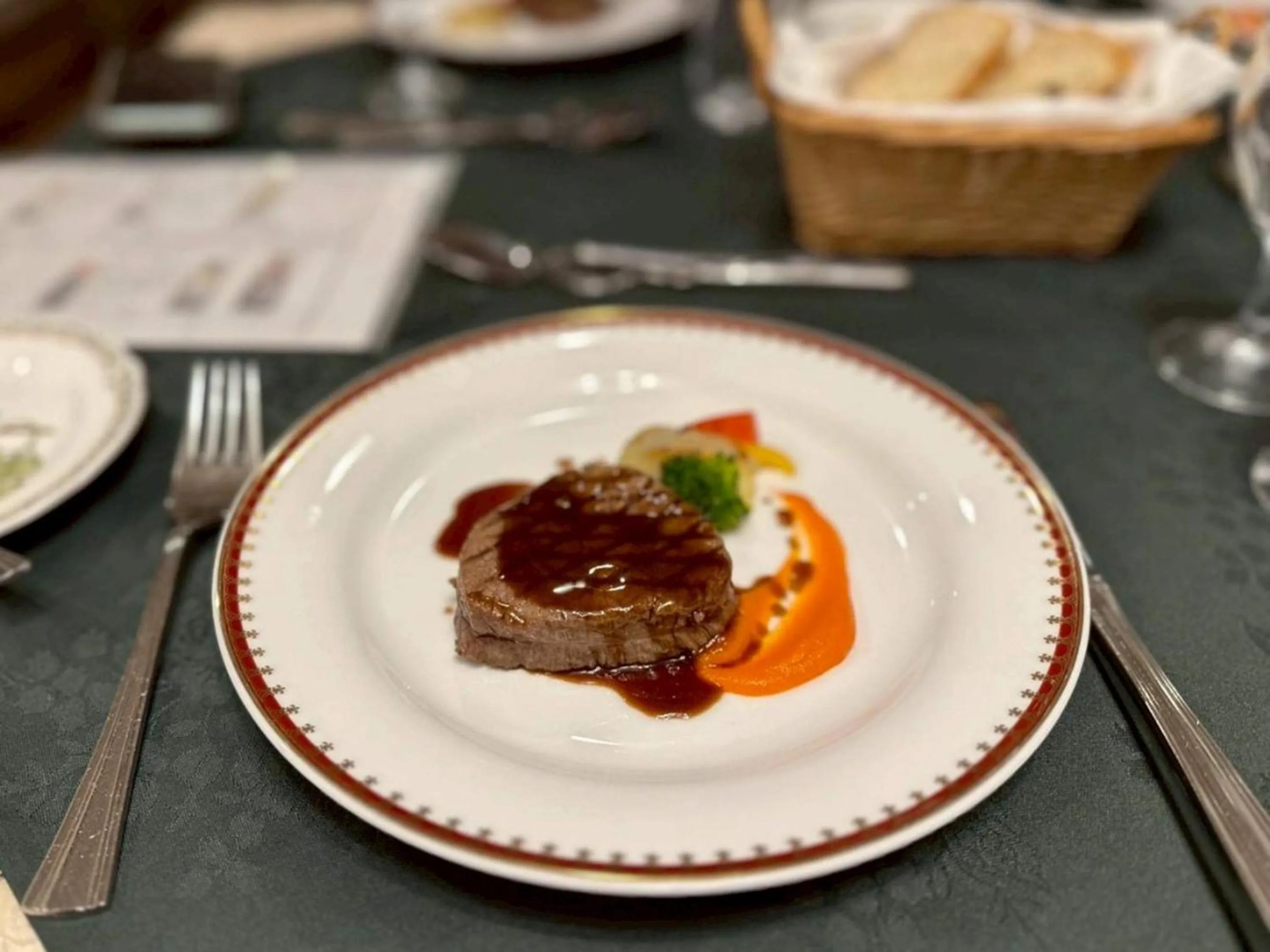 Food close-up in Pension Green Lake