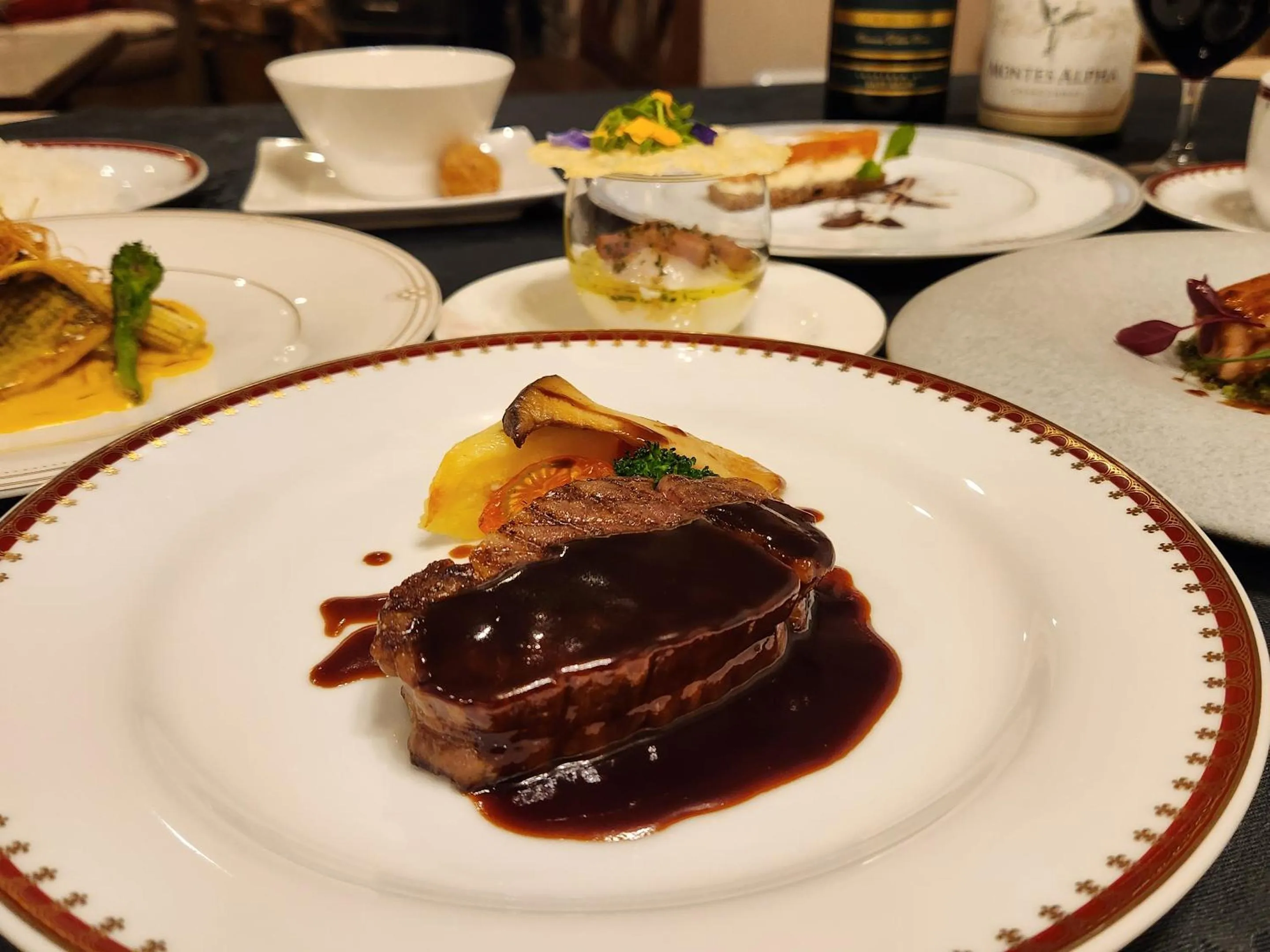 Food close-up in Pension Green Lake