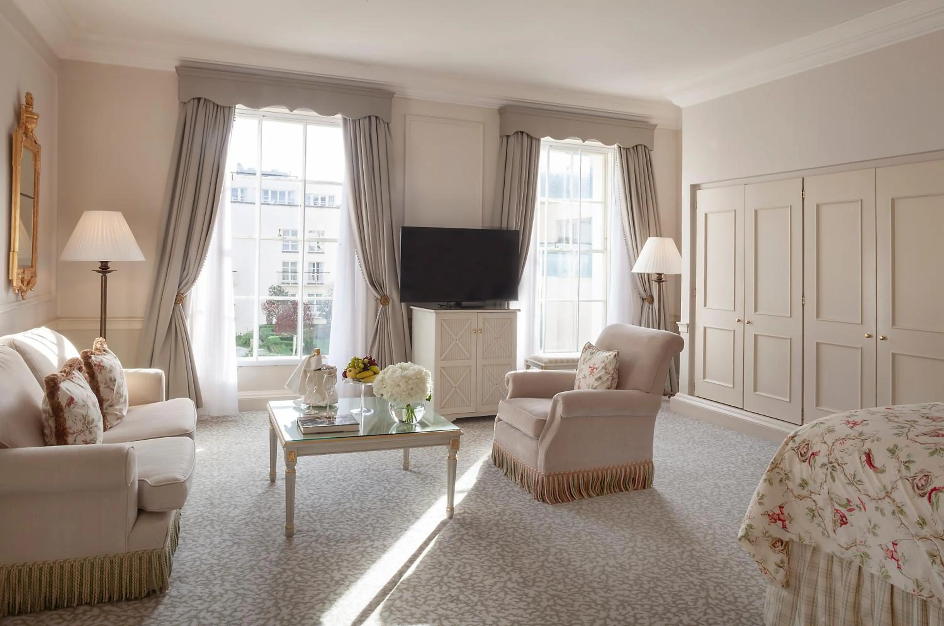 Seating area in The Merrion Hotel