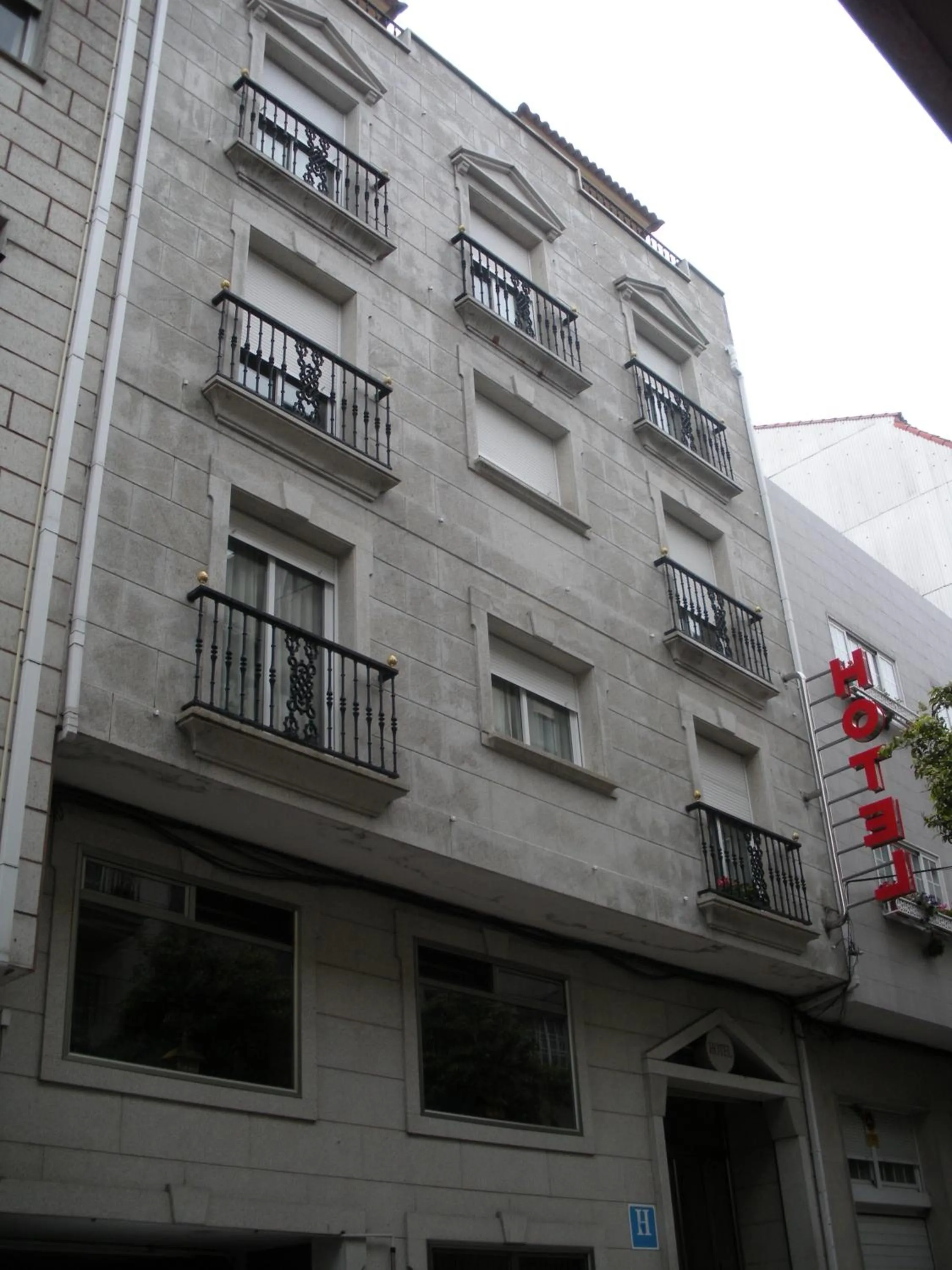 Facade/entrance in Hotel Europa