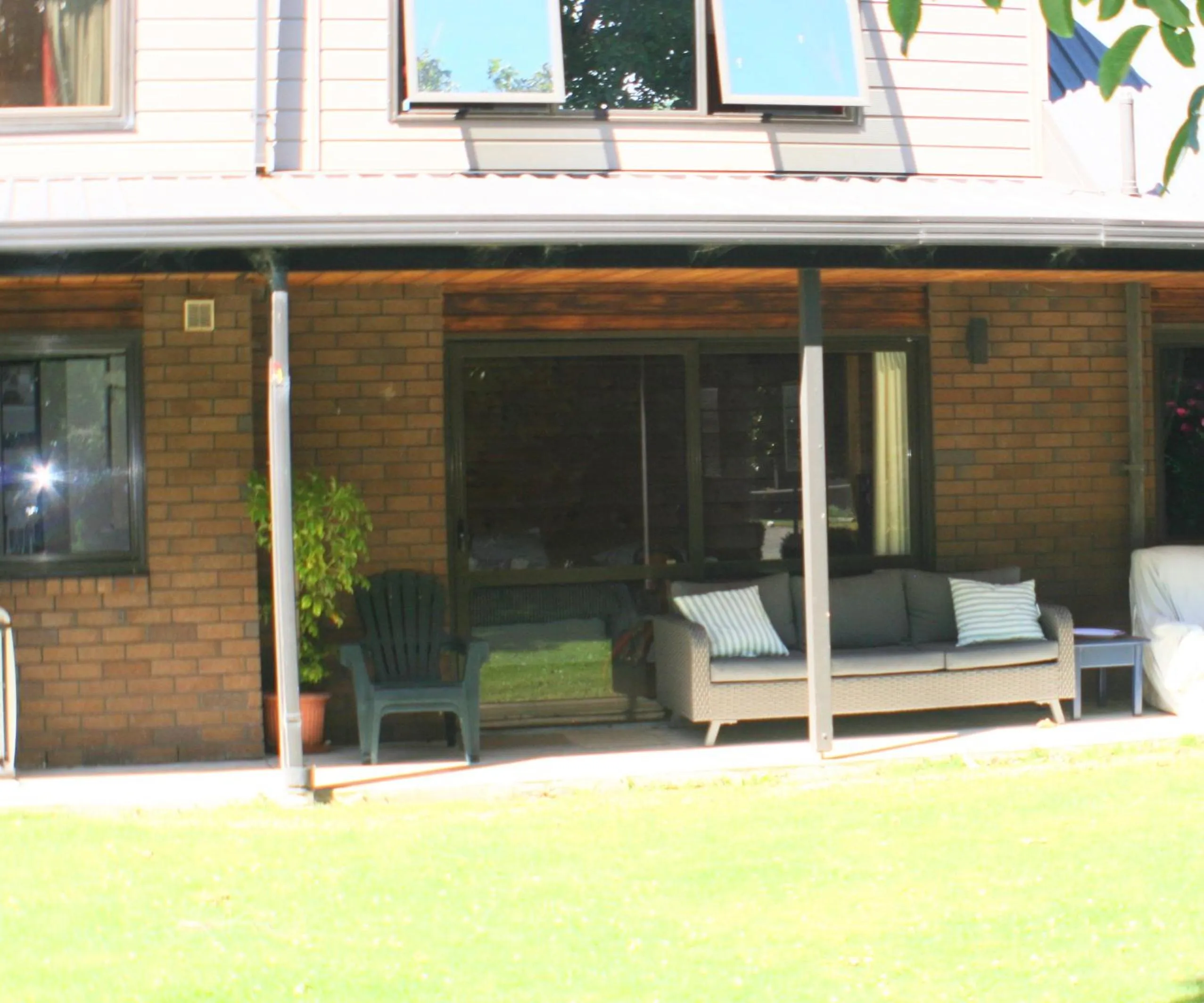 Patio in Walnut Grove Lodge