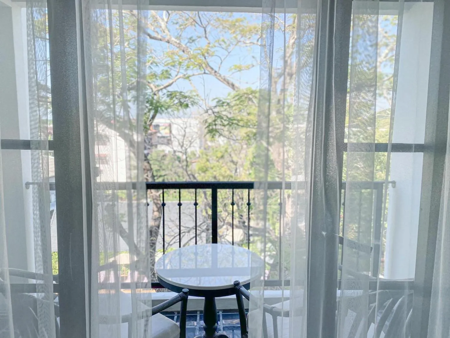 Balcony/Terrace in MORA Boutique Hotel