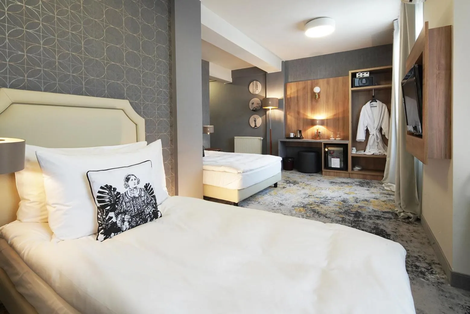 Bed in Mercure Sibiu Airport