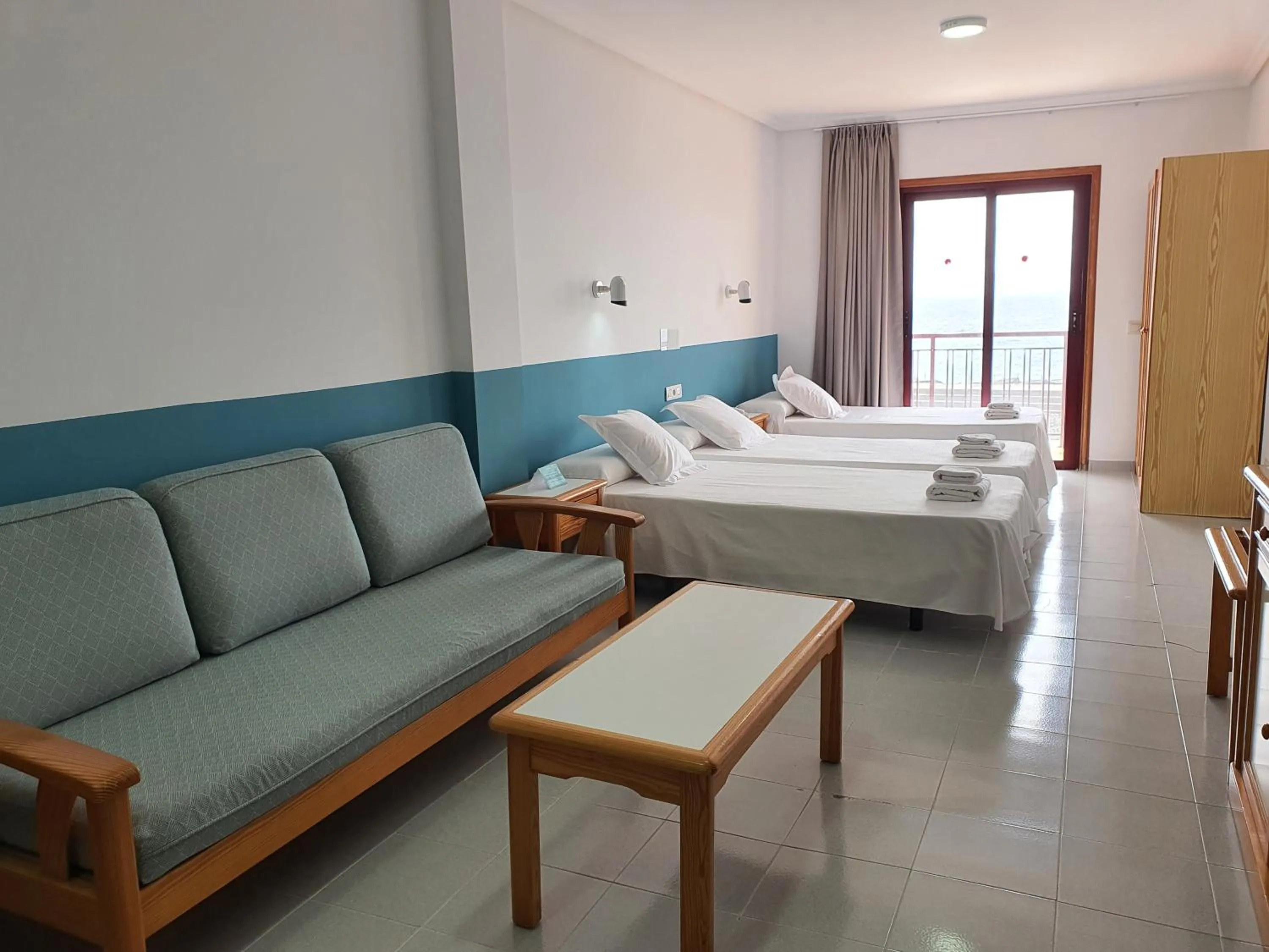 Bed in Hotel Castillete