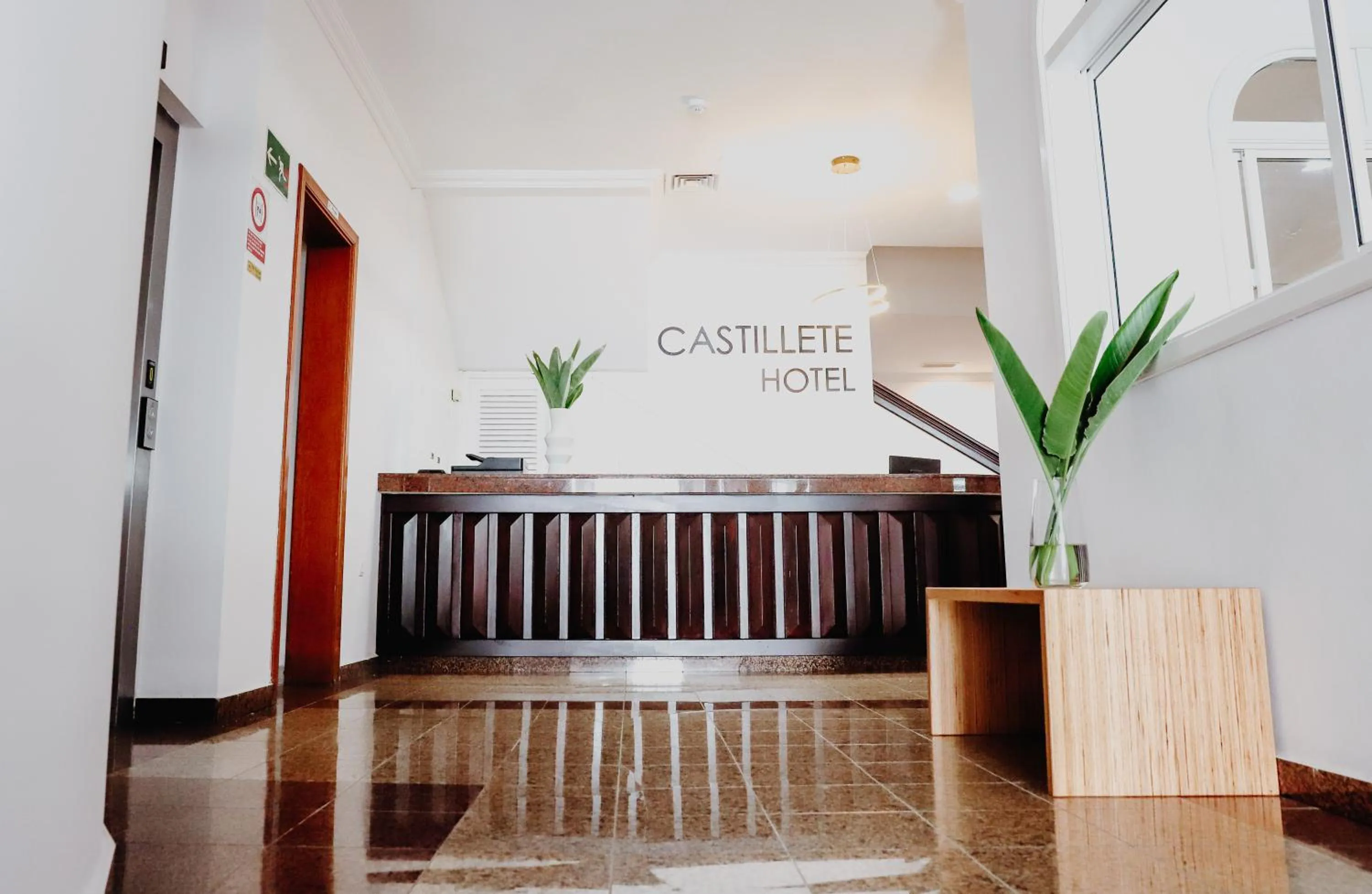 Lobby or reception in Hotel Castillete