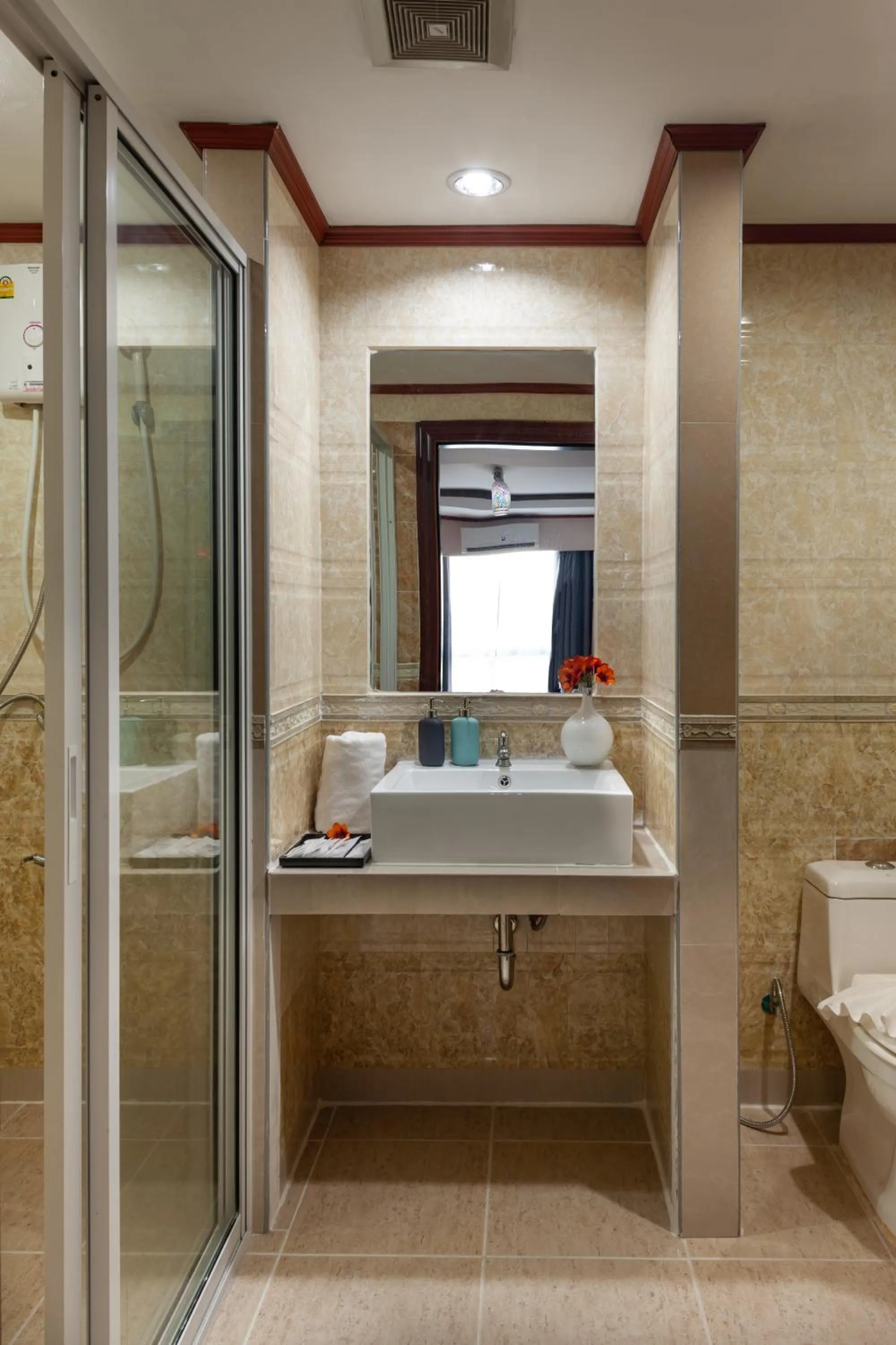 Bathroom in SureStay By Best Western Iconic Suvarnabhumi