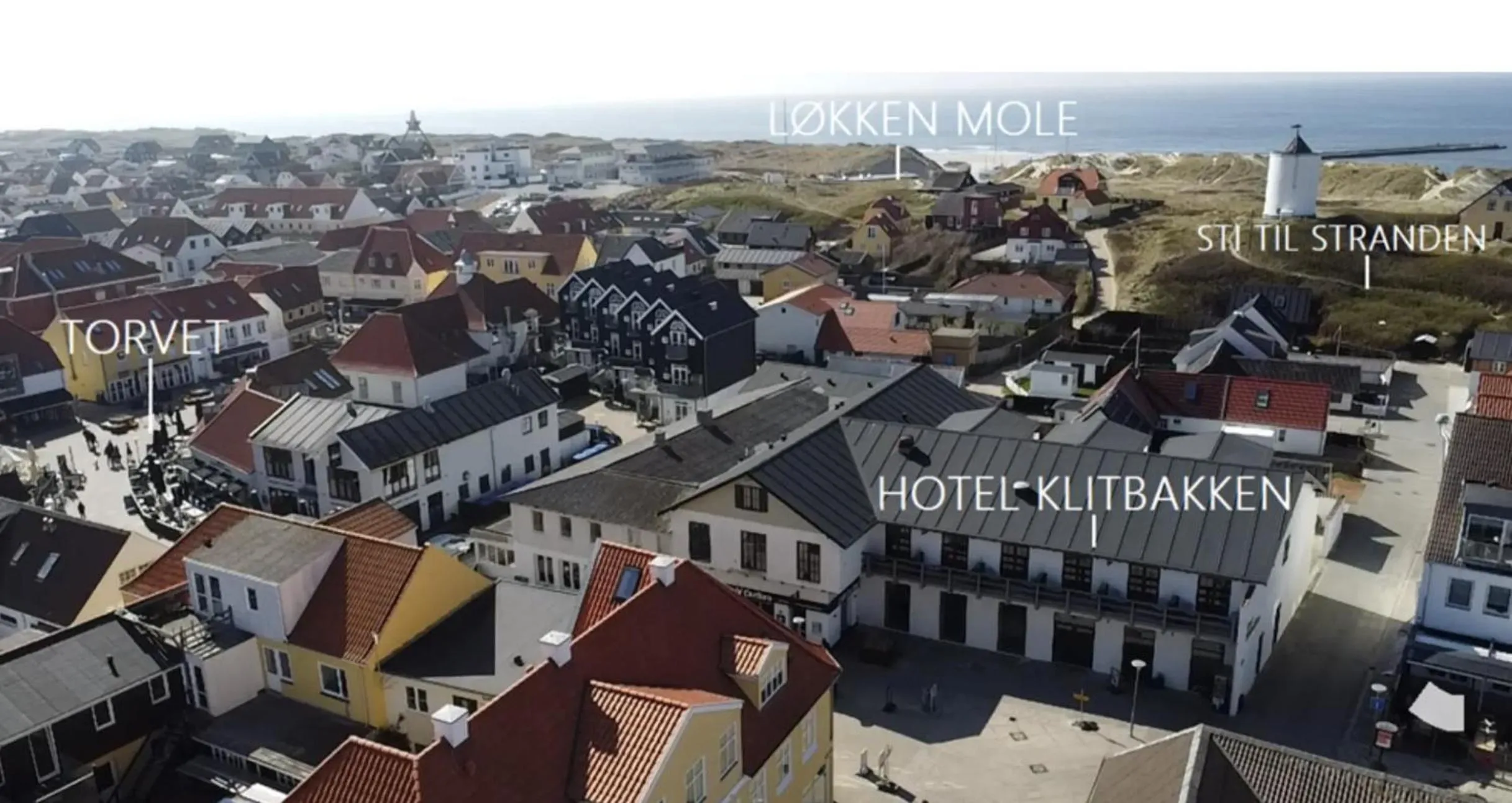 Property building in Hotel Klitbakken